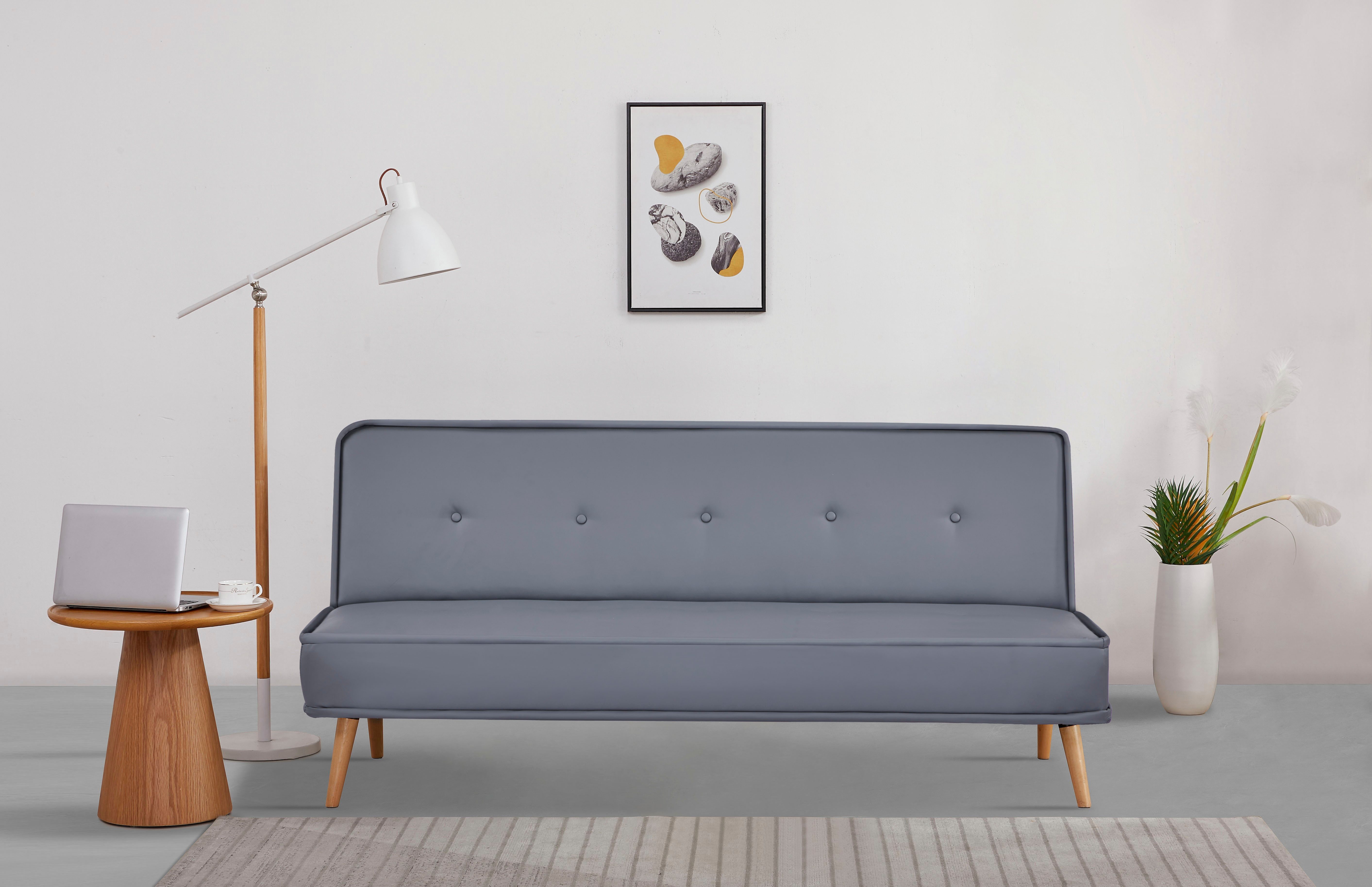 INOSIGN Schlafsofa ARBON,183cm, klappbarer 3-Sitzer mit günstig online kaufen