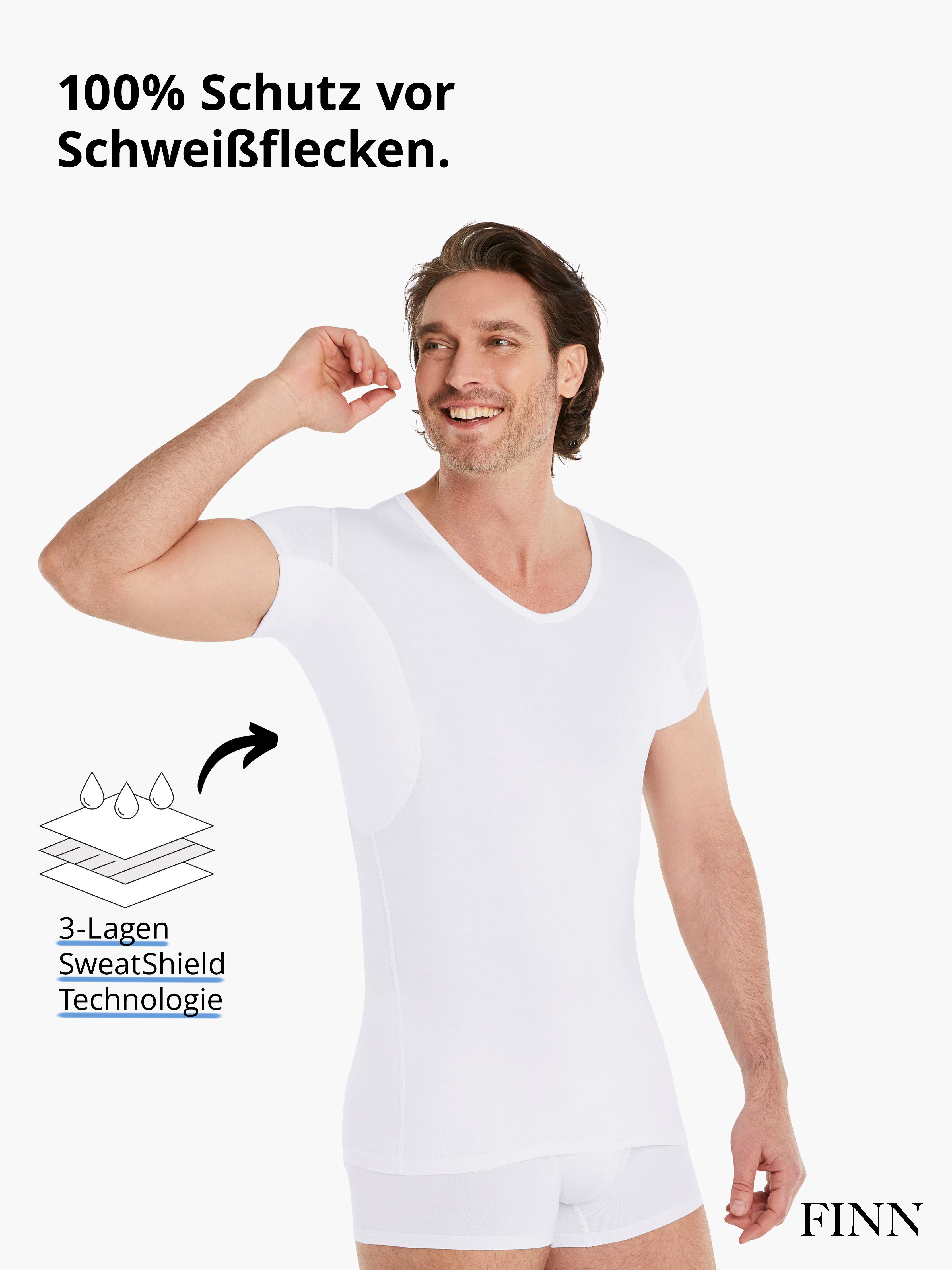 FINN Design Unterhemd Anti-Schweiß Shirt Herren günstig online kaufen