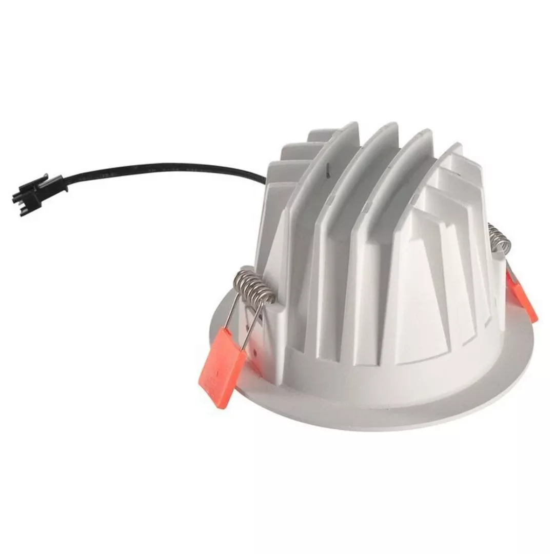LED Einbaustrahler Numinos in Weiß und Chrom 17,55W 1660lm 4000K 55° günstig online kaufen