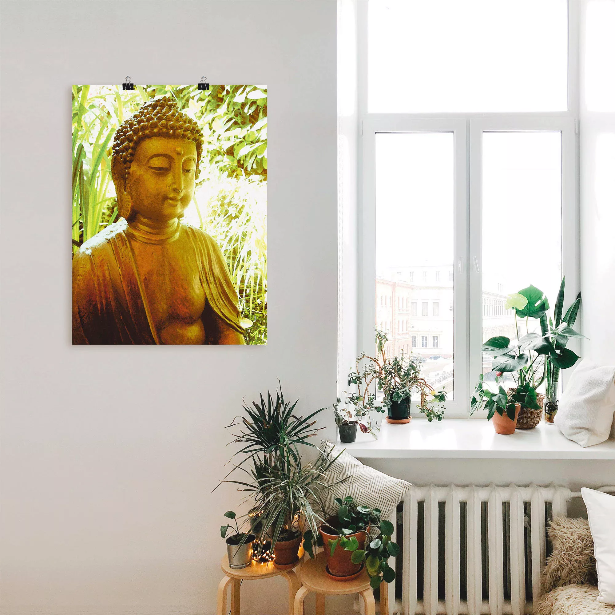 Artland Wandbild "Die Seele von Buddha", Religion, (1 St.), als Leinwandbil günstig online kaufen