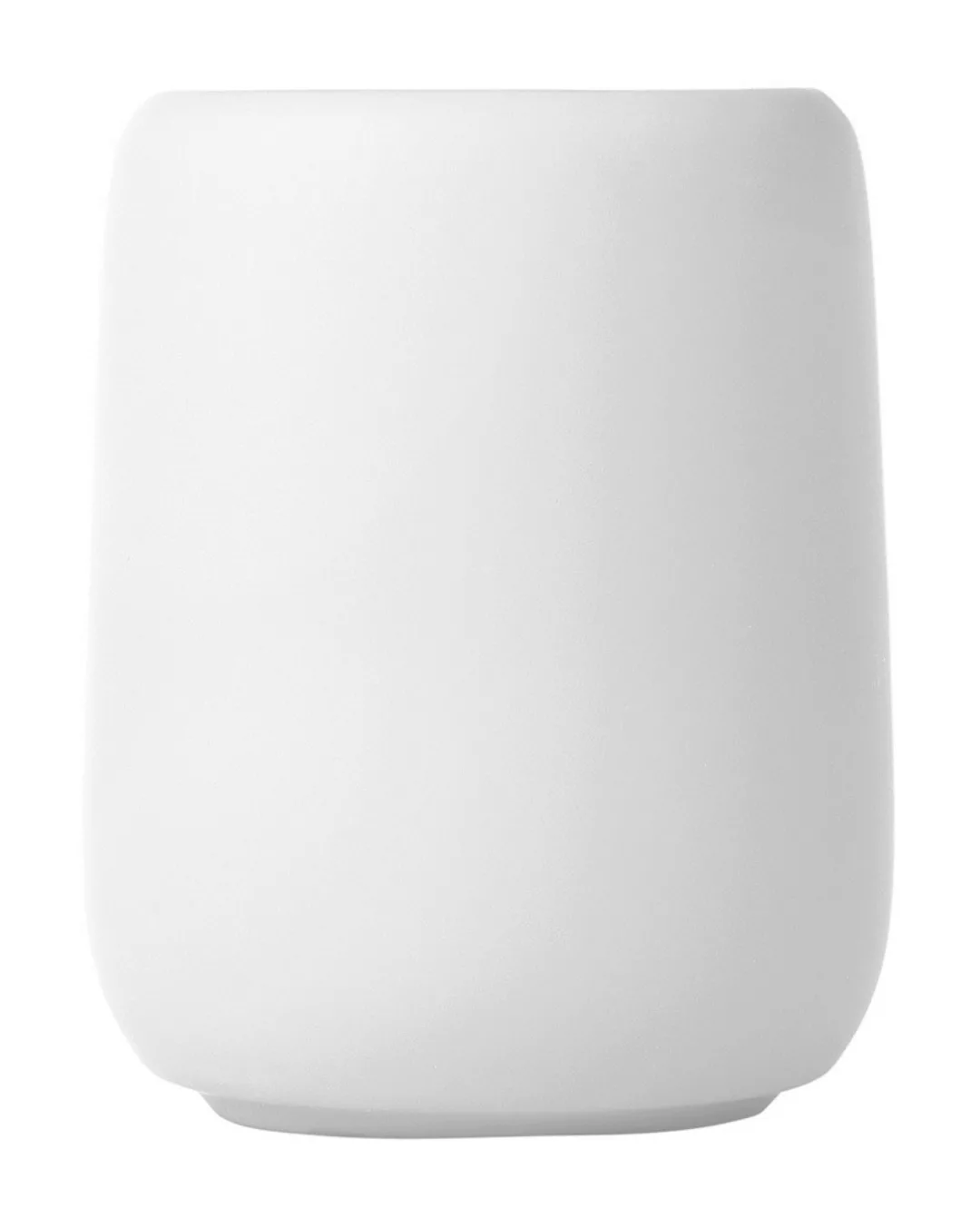 blomus Zahnputzbecher SONO weiß 300 ml Keramik white günstig online kaufen