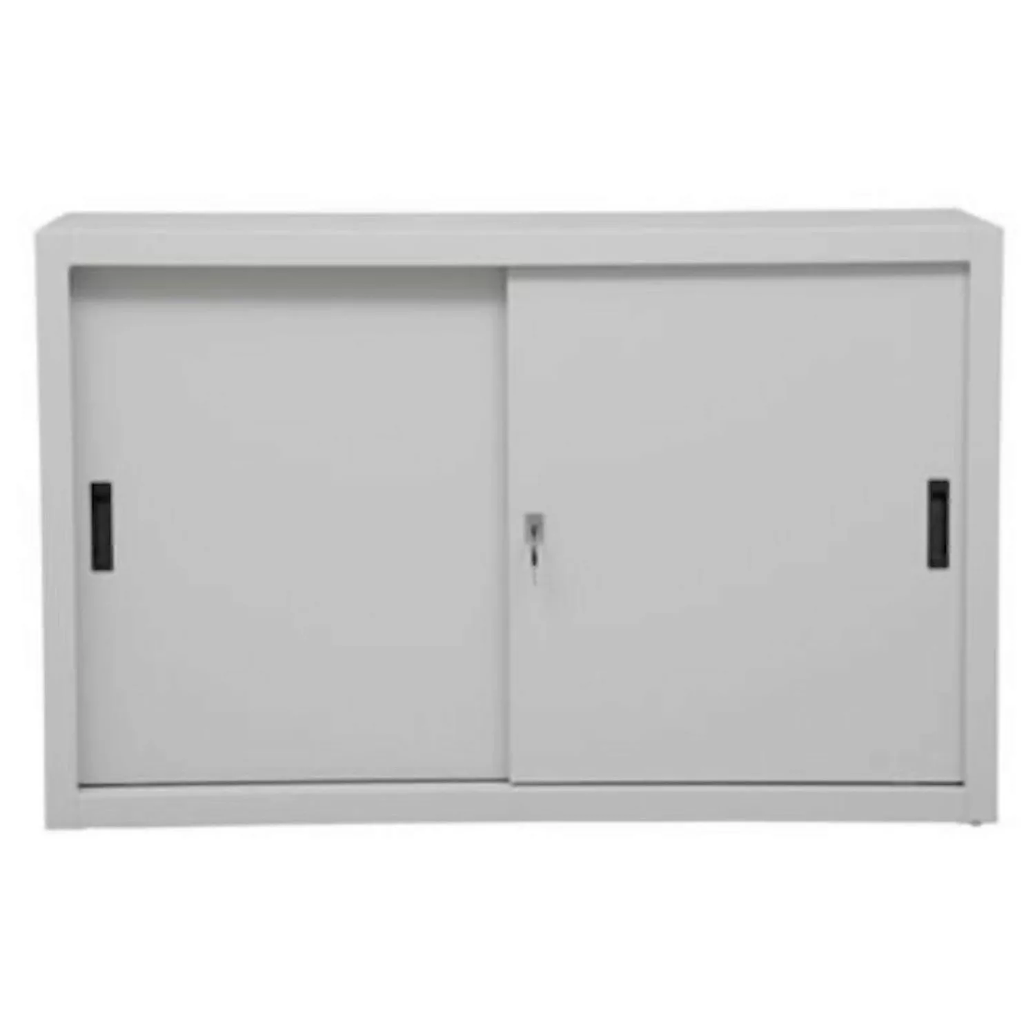 PROREGAL Schiebetürenschrank Ant 2 Ordernhöhen HxBxT 75 x 120 x 45 cm Grau günstig online kaufen