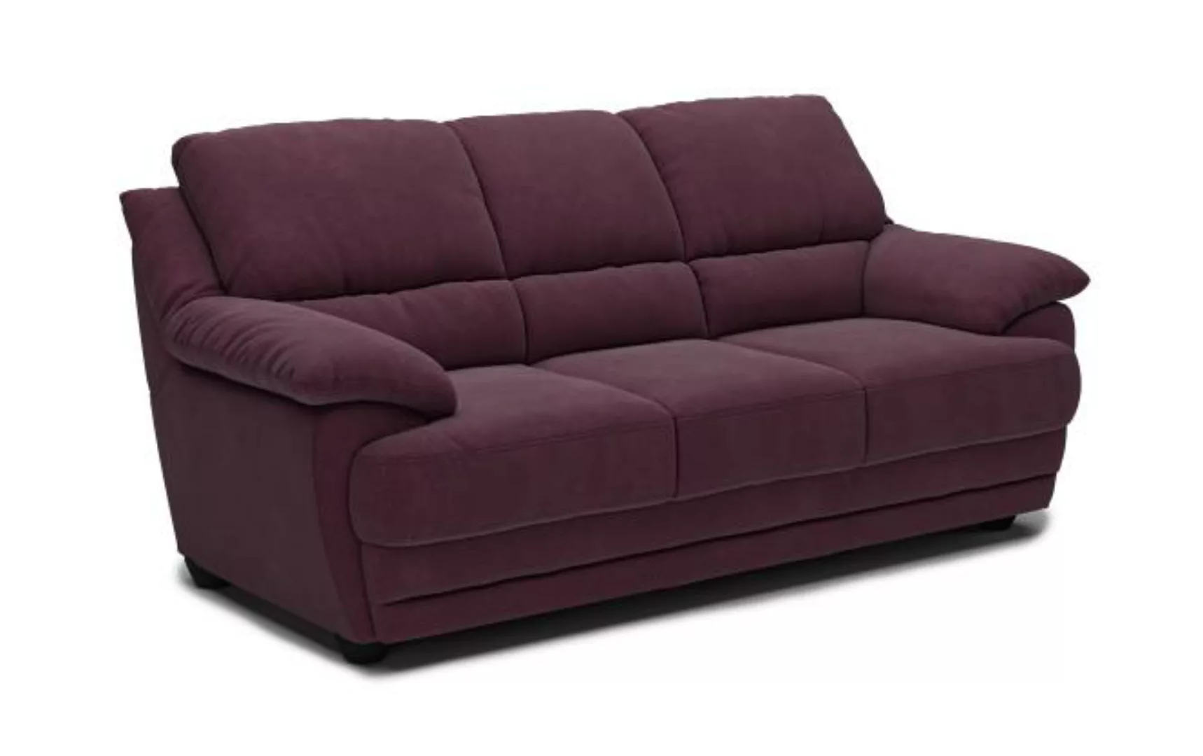 3-Sitzer Sofa NEBOLO von Cotta Weinrot günstig online kaufen