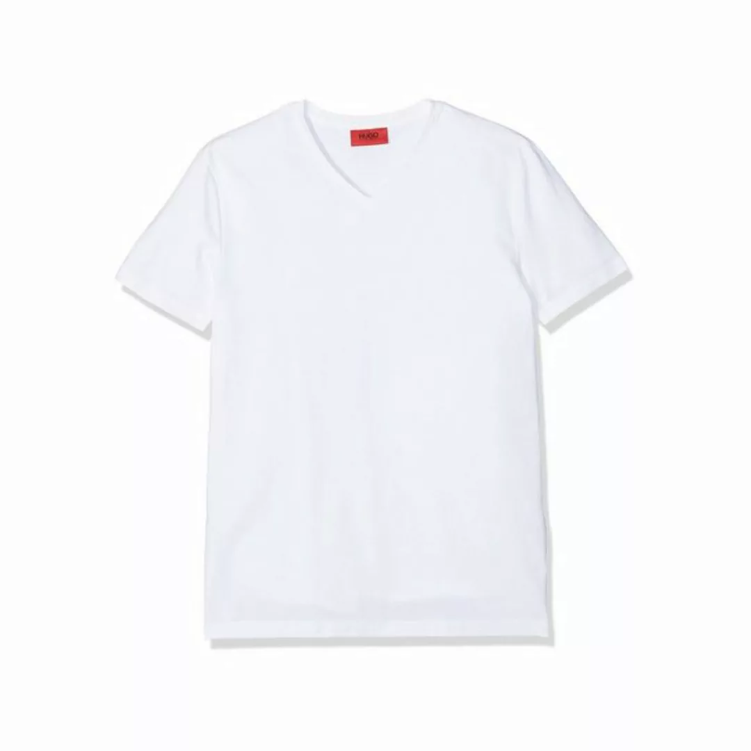 Hugo V Neck Kurzärmeliges T-shirt XL White günstig online kaufen