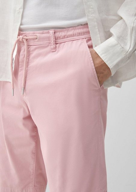 s.Oliver Bermudas Relaxed: Bermuda mit Durchzugskordel Garment Dye günstig online kaufen