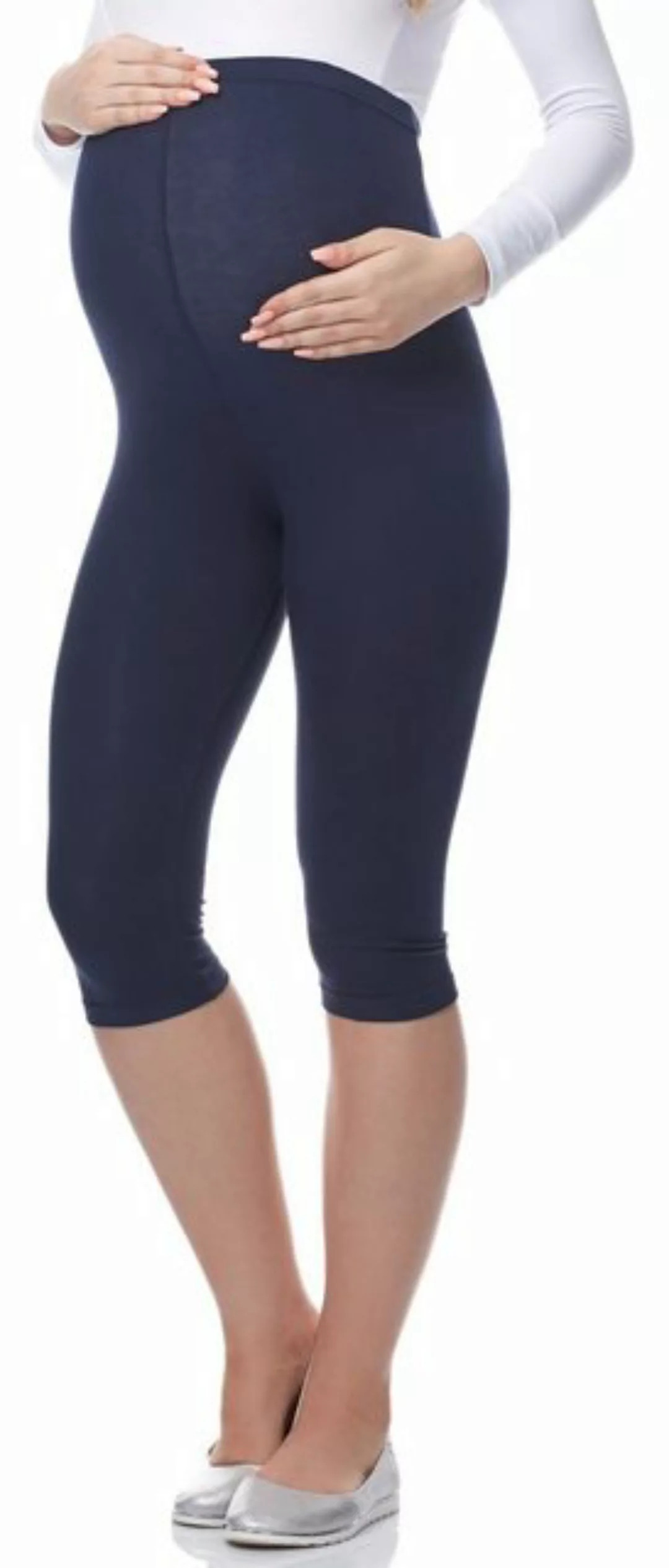 Be Mammy Umstandsleggings Damen 3/4 Capri Schwangerschafts Hosen (1-tlg) au günstig online kaufen