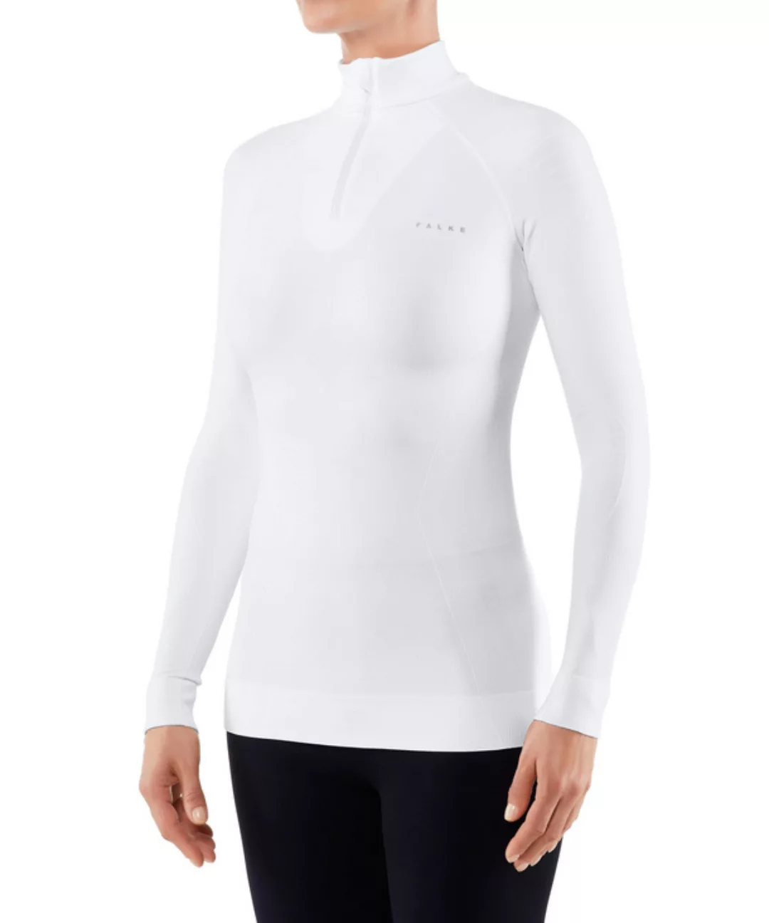 FALKE Damen Langarmshirt Maximum Warm, XL, Weiß, Uni, 33040-286005 günstig online kaufen