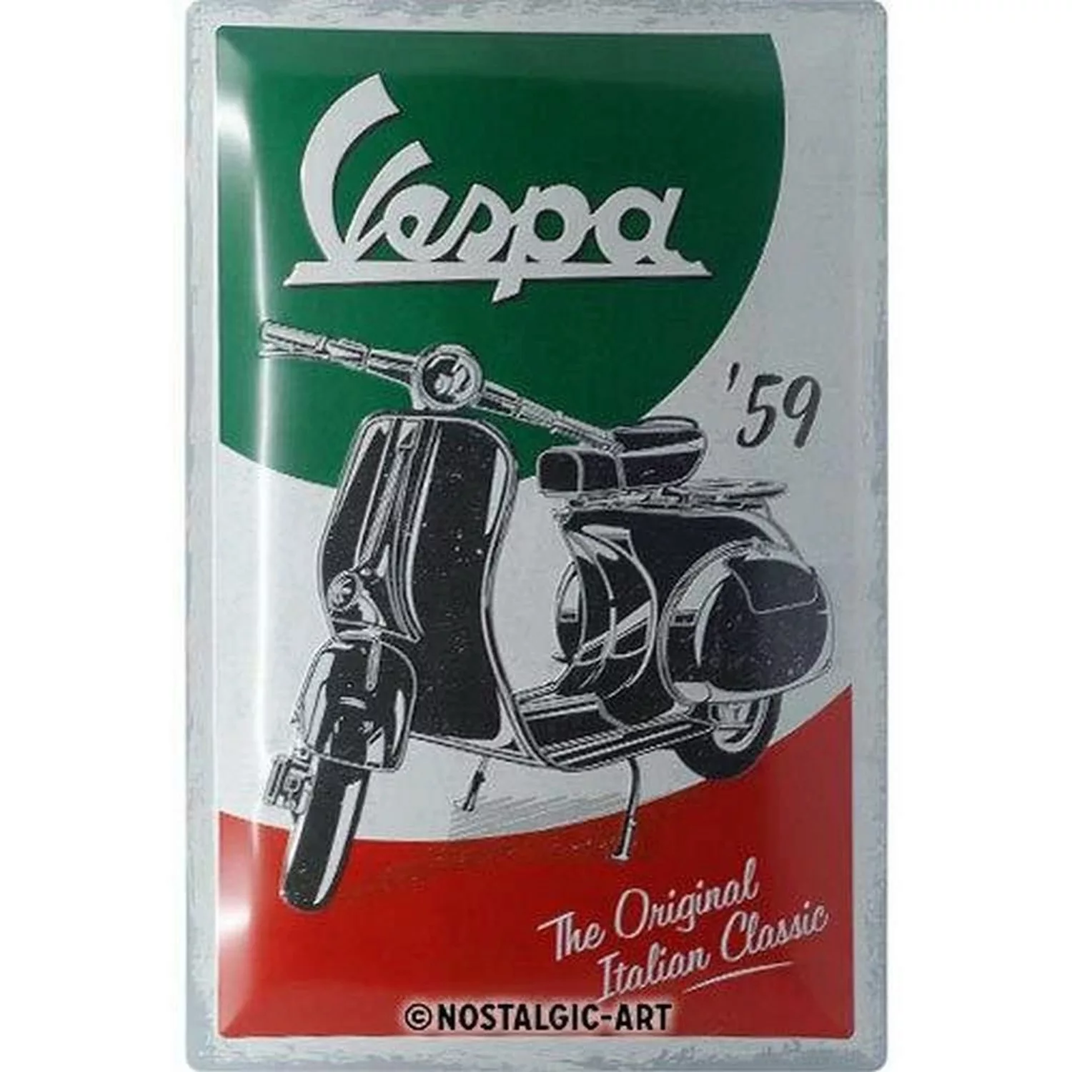 Nostalgic-Art Blechschild 40 x 60 cm - Vespa - Vespa The Italian Classic günstig online kaufen