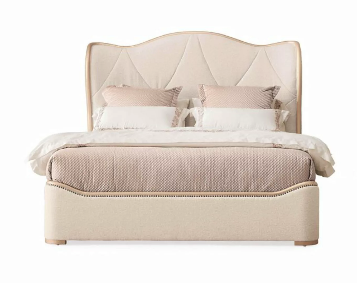 JVmoebel Bett Bett Polster Design Luxus Hotel Betten Schlafzimmer, Made in günstig online kaufen