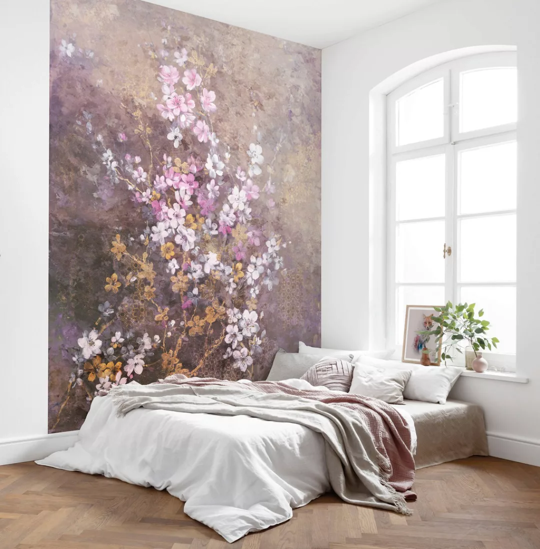 KOMAR Vlies Fototapete - Hanami  - Größe 200 x 250 cm mehrfarbig günstig online kaufen