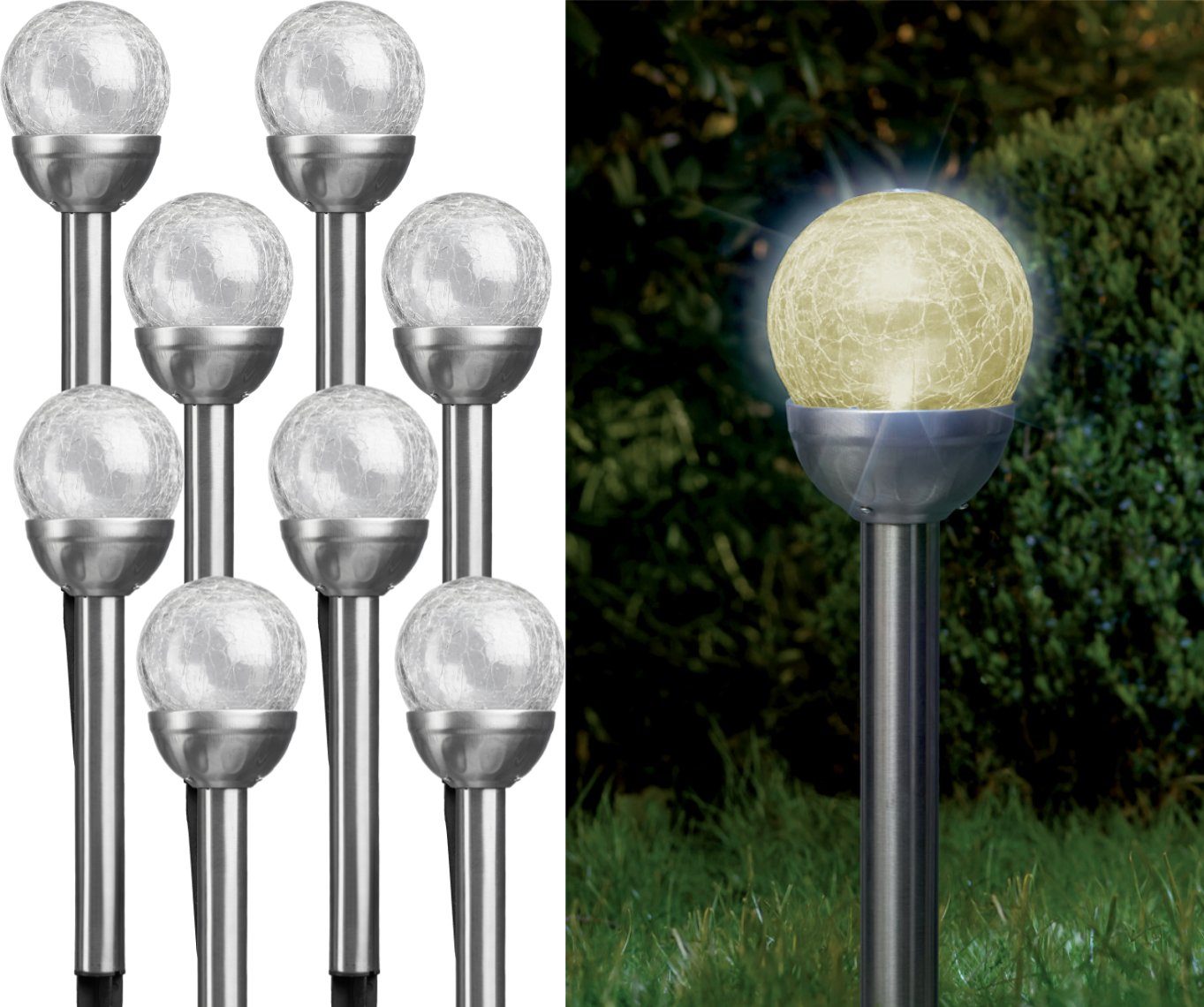 IC Gardenstyle LED Solarleuchte Solarlampen für günstig online kaufen