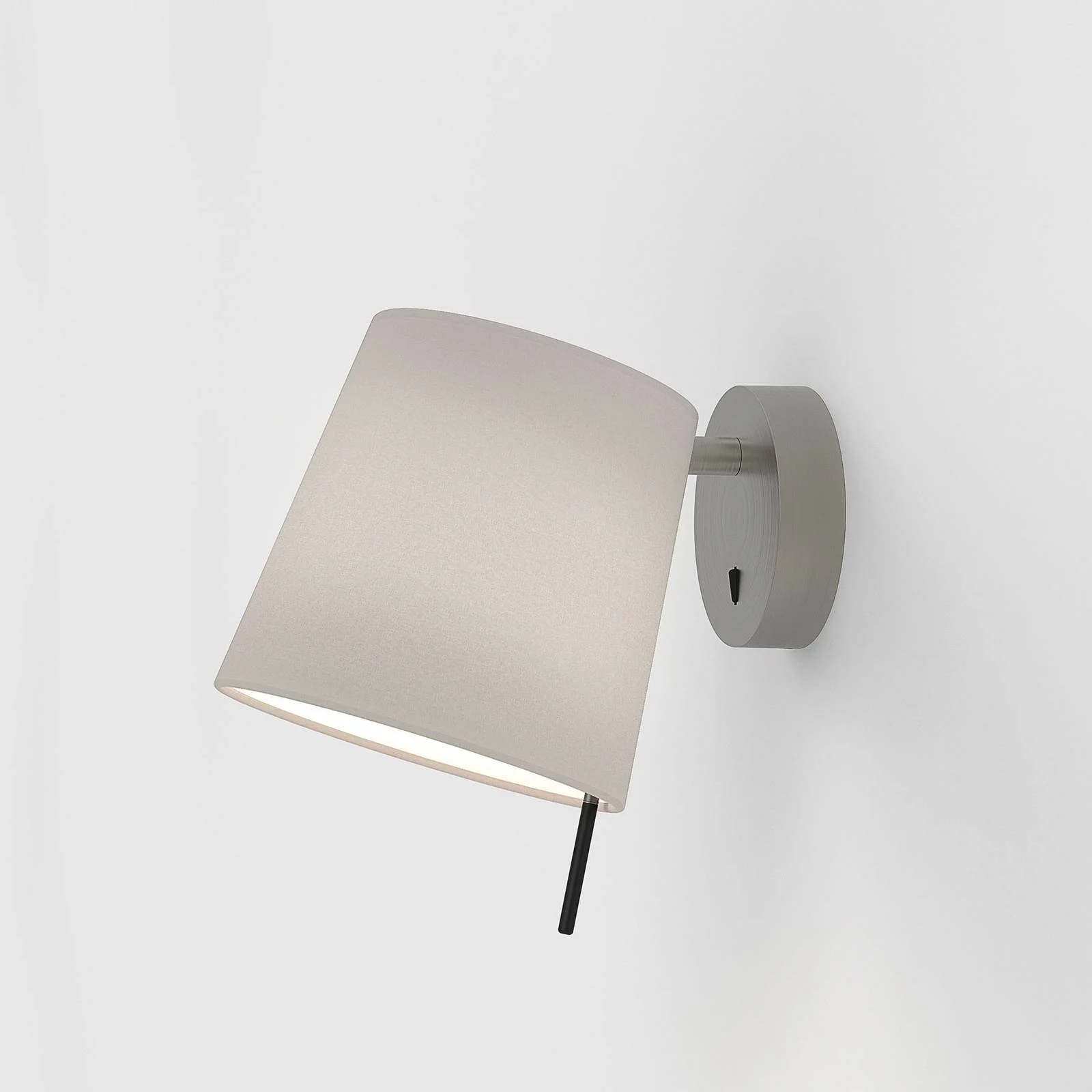 Astro Mitsu Wall Wandlampe nickel, Schirm kitt günstig online kaufen