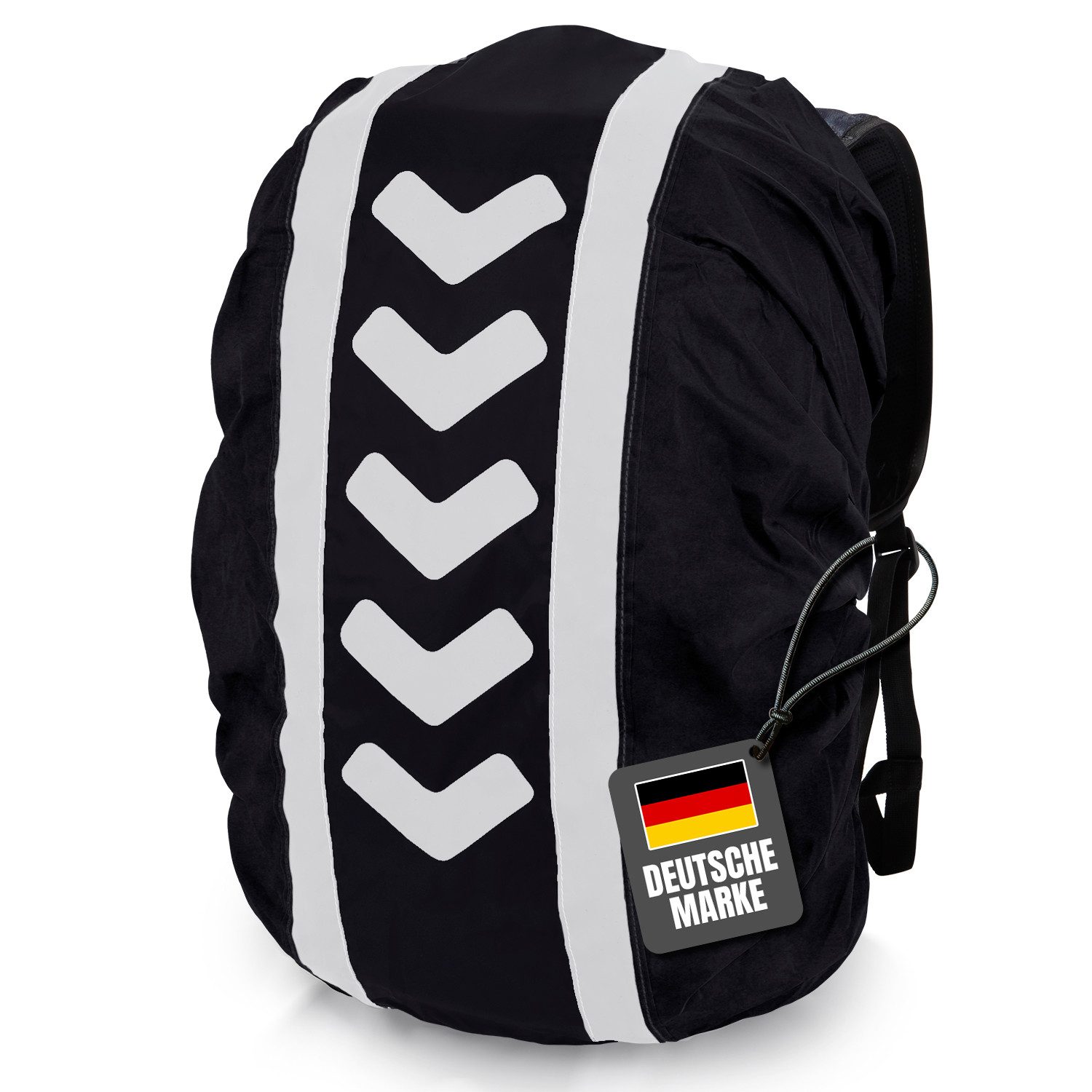 FLEXEO Rucksack-Regenschutz mit Reflexstreifen 40-55 Liter günstig online kaufen