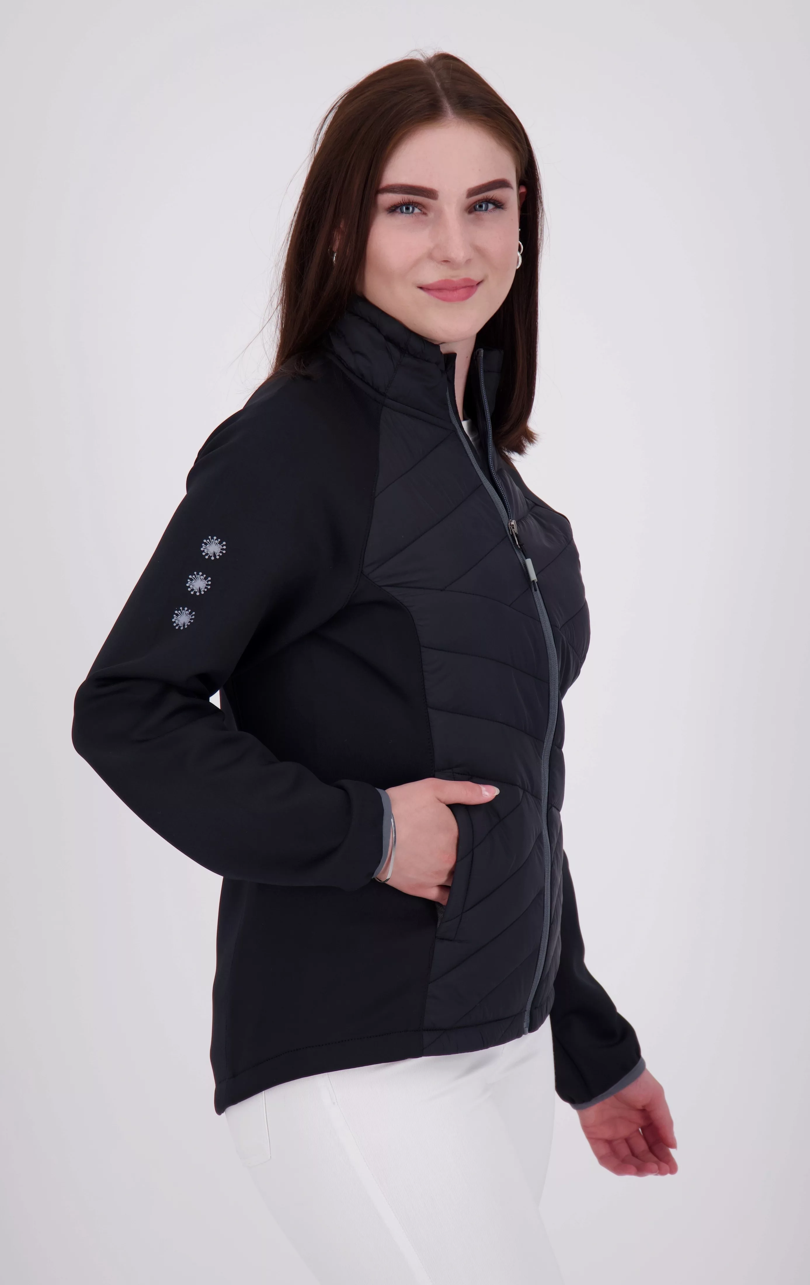 LPO Fleecejacke "EDINA V WOMEN", weiche Hybrid-Fleecejacke in traditionelle günstig online kaufen