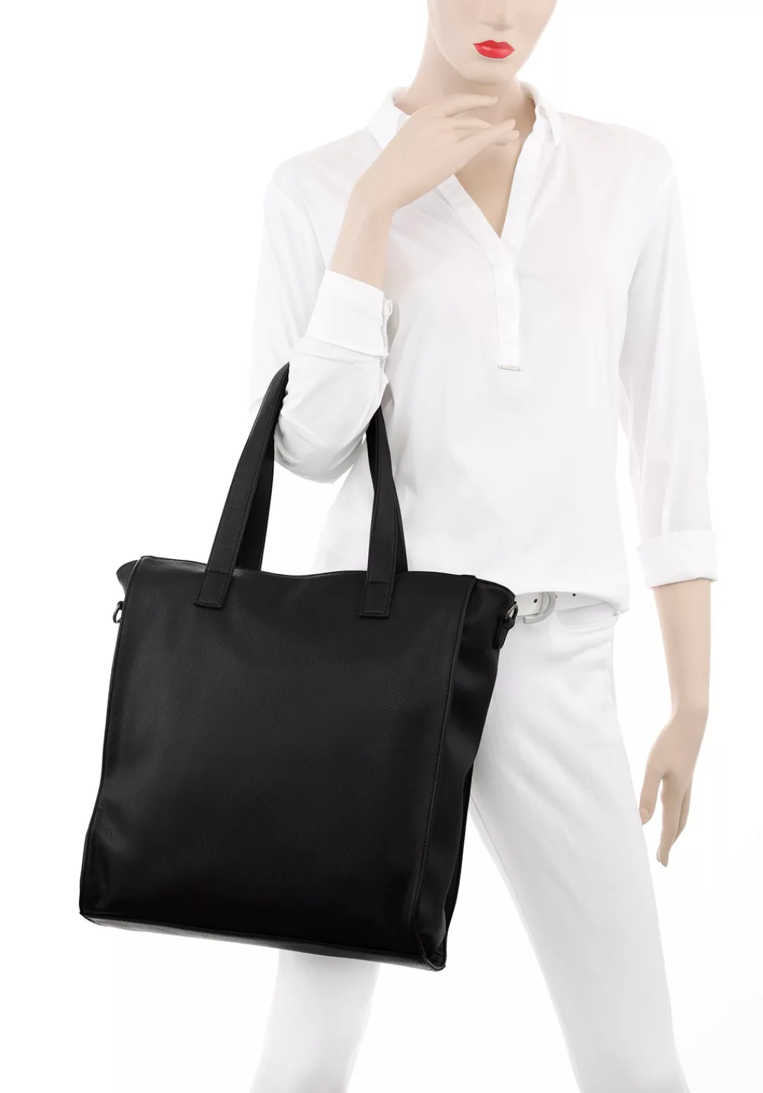 Aniston ACCESSOIRES Shopper "Nynke", Handtasche Umhängetasche Tragetasche günstig online kaufen