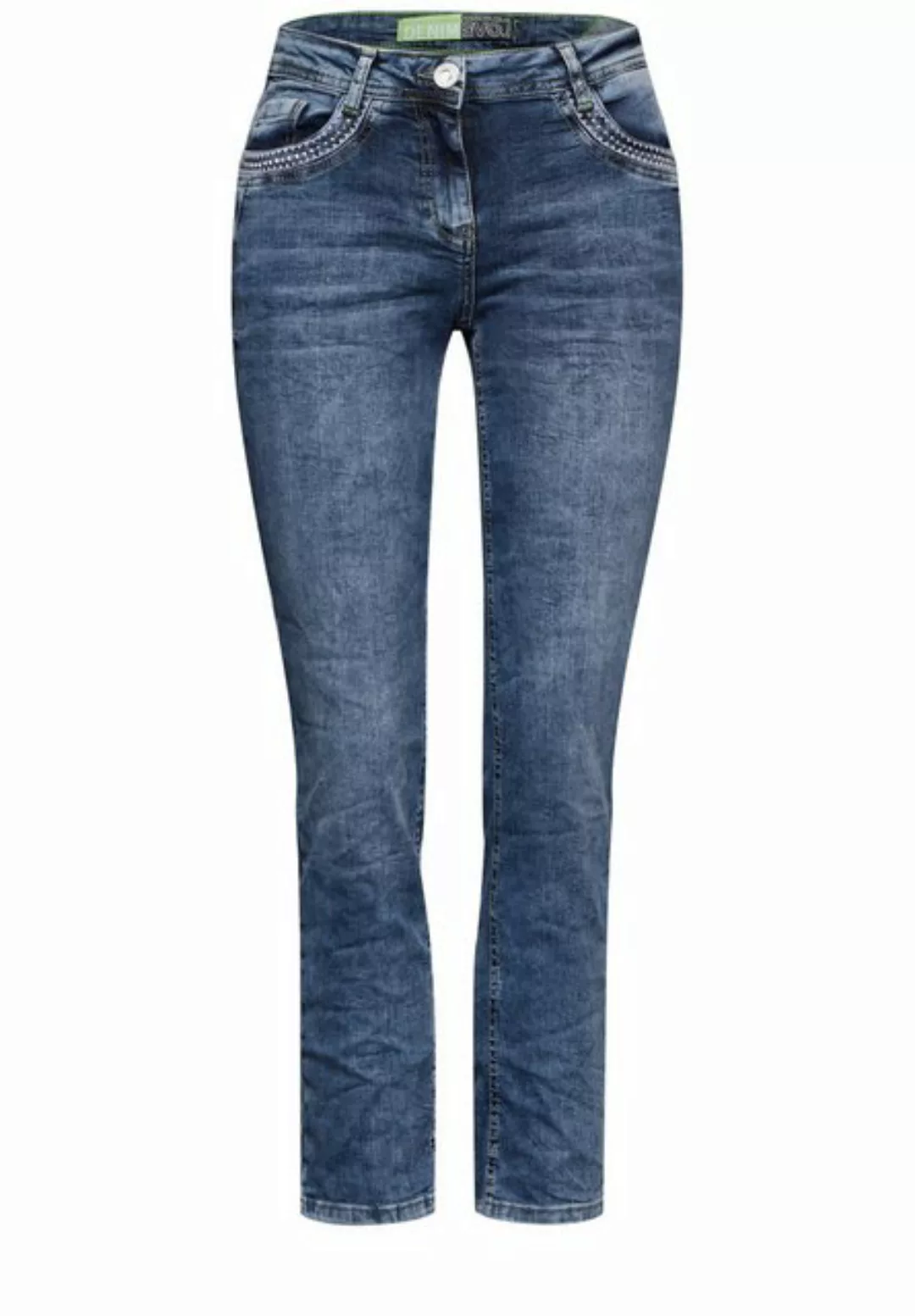 Cecil Gerade Jeans Middle Waist günstig online kaufen