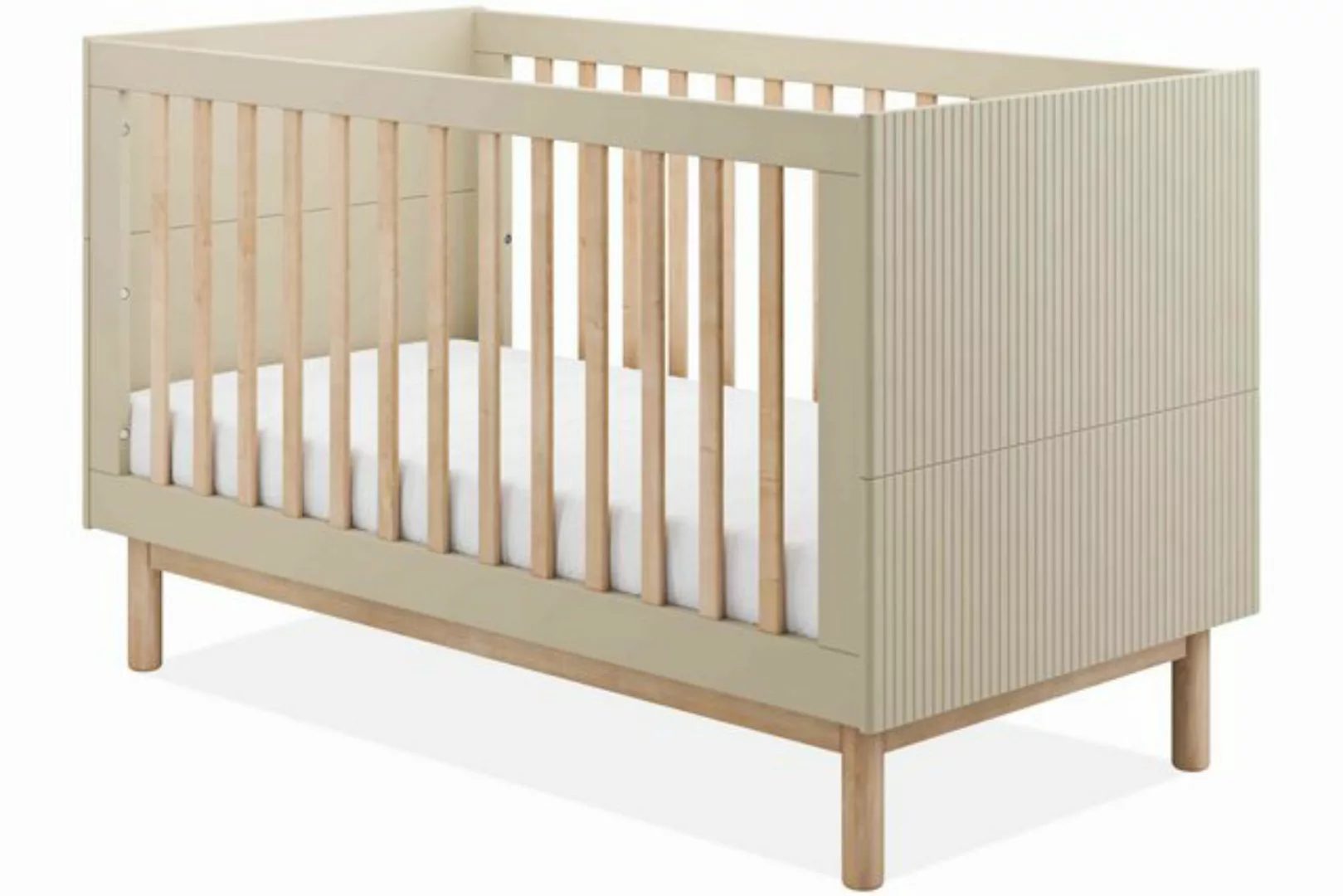 KONSIMO® Babybett LOTTI Gitterbett, Kinderbett, hergestellt in der EU, hand günstig online kaufen