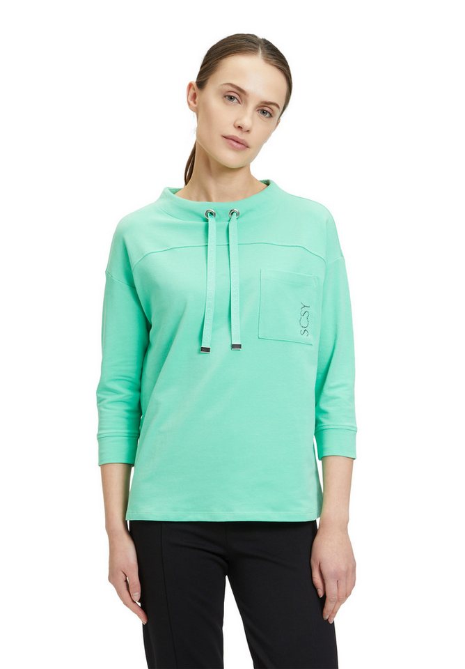 Betty Barclay Sweatshirt "Betty Barclay Sweatshirt mit hohem Kragen", Binde günstig online kaufen