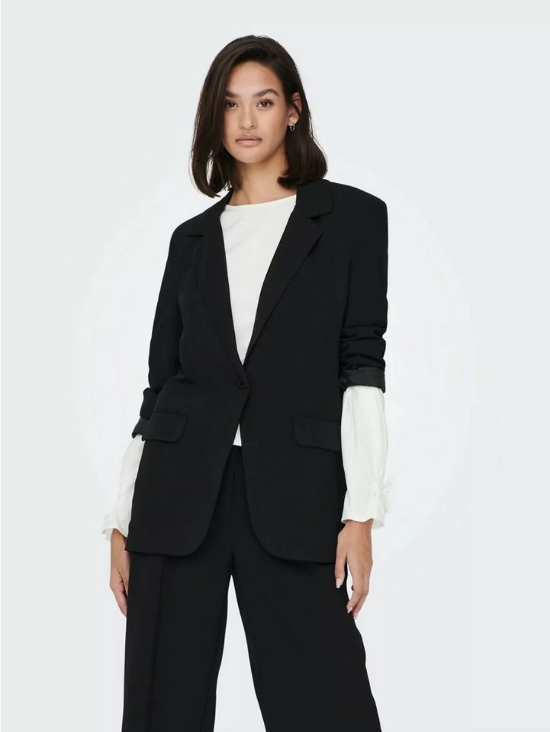 JACQUELINE de YONG Jackenblazer Eleganter Blazer Basic Cardigan Business Ja günstig online kaufen