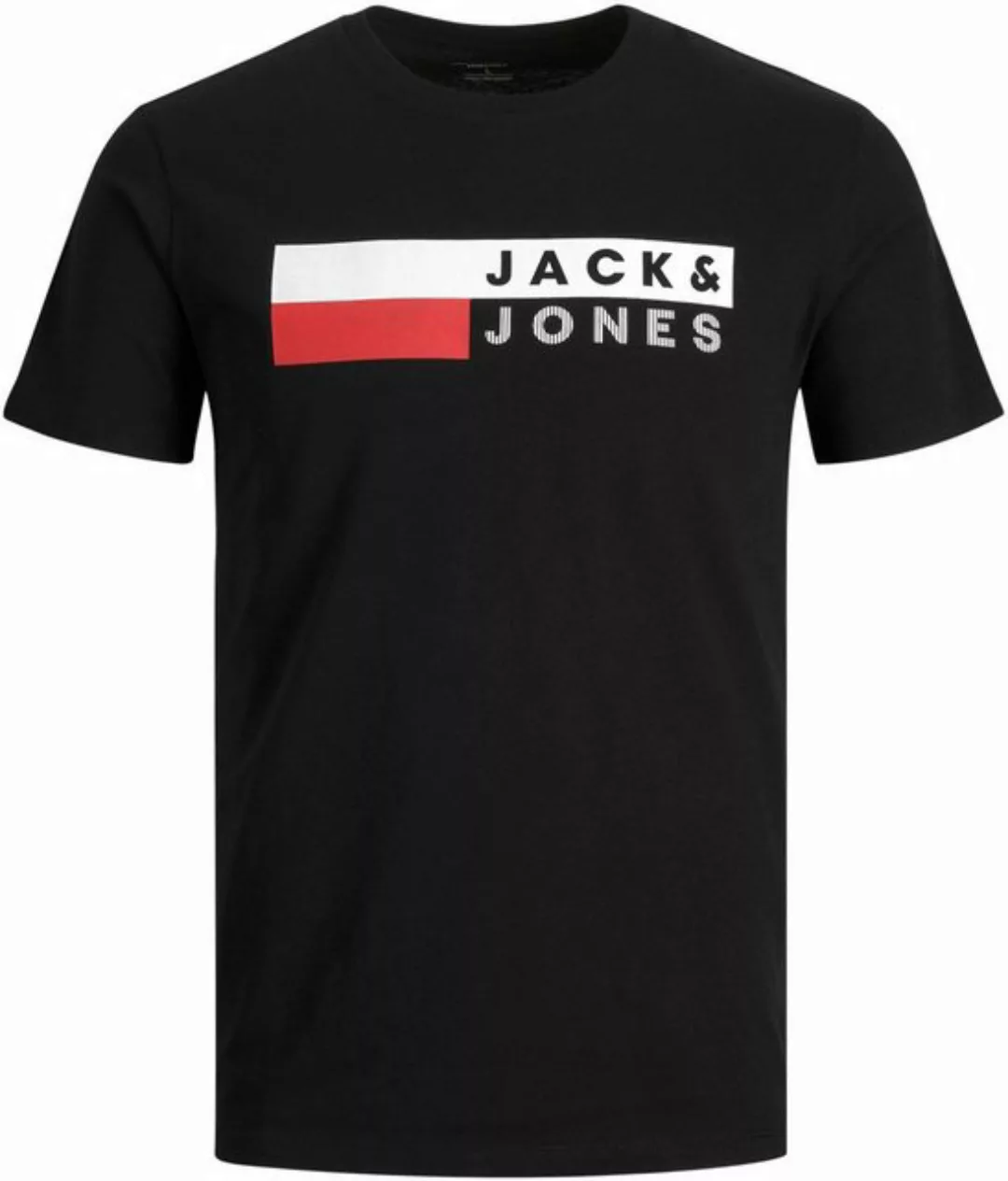 Jack & Jones Herren Rundhals T-Shirt JJECORP LOGO - Regular Fit Plussize günstig online kaufen