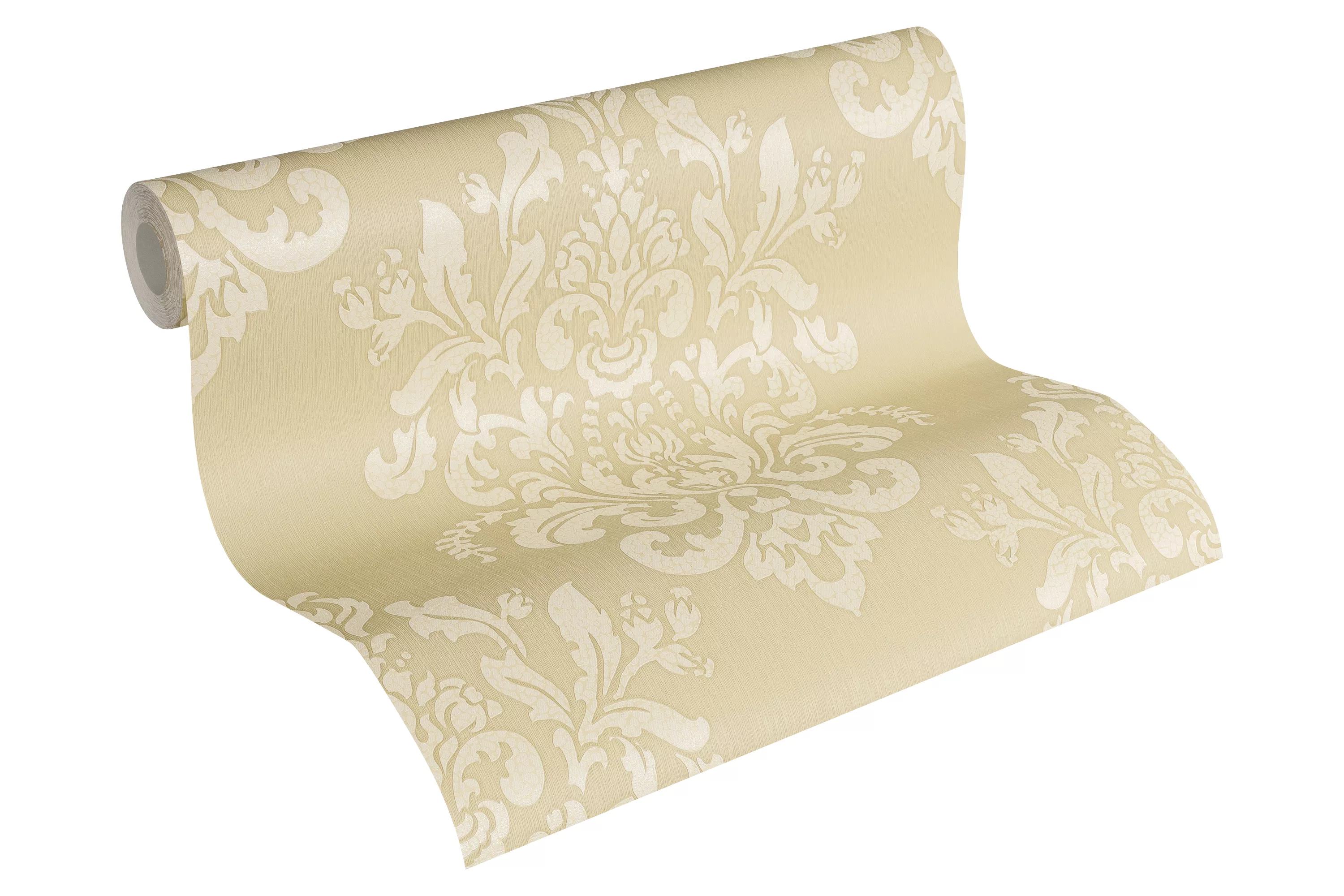 Bricoflor Barock Tapete in Beige Weiß Elegante Vlies Barocktapete Ideal für günstig online kaufen