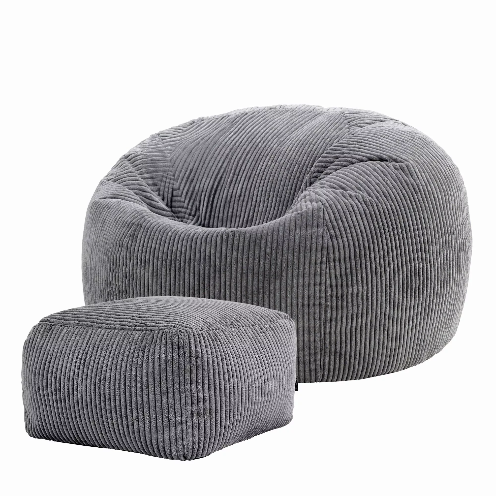 icon Sitzsack Klassischer Sitzsack aus Cord günstig online kaufen