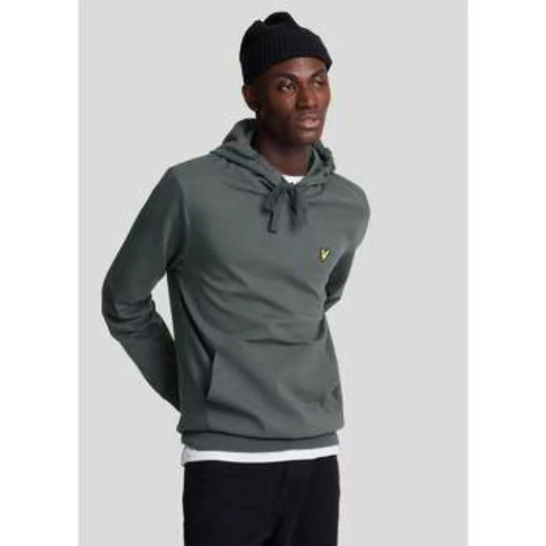 Lyle & Scott  Sweatshirt Interlock hoodie - gunmetal günstig online kaufen