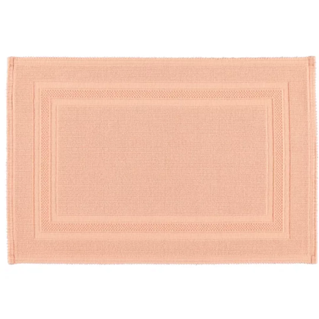 Rhomtuft - Badematte Gala - Farbe: peach - 405 - 60x90 cm günstig online kaufen