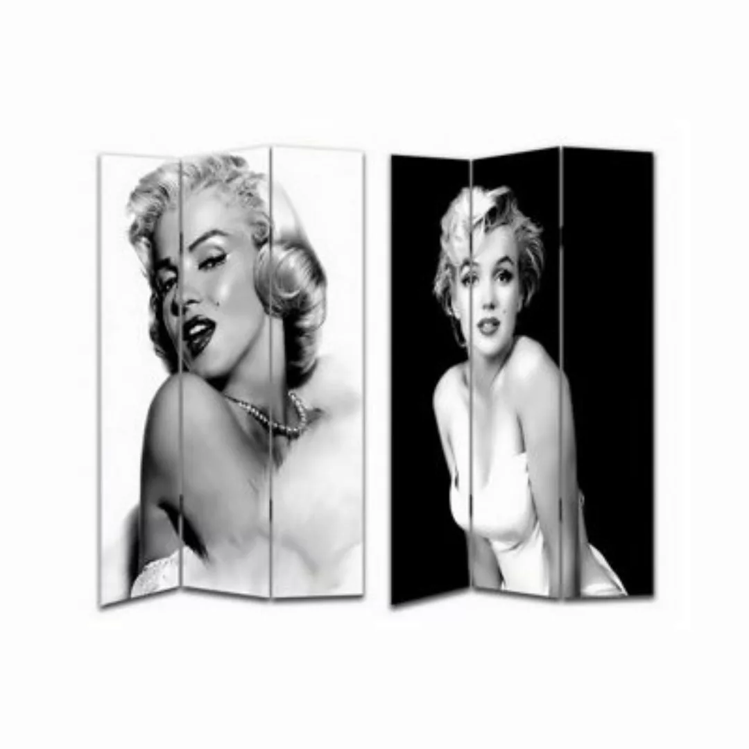 HTI-Line Paravent Marilyn Monroe schwarz/weiß günstig online kaufen