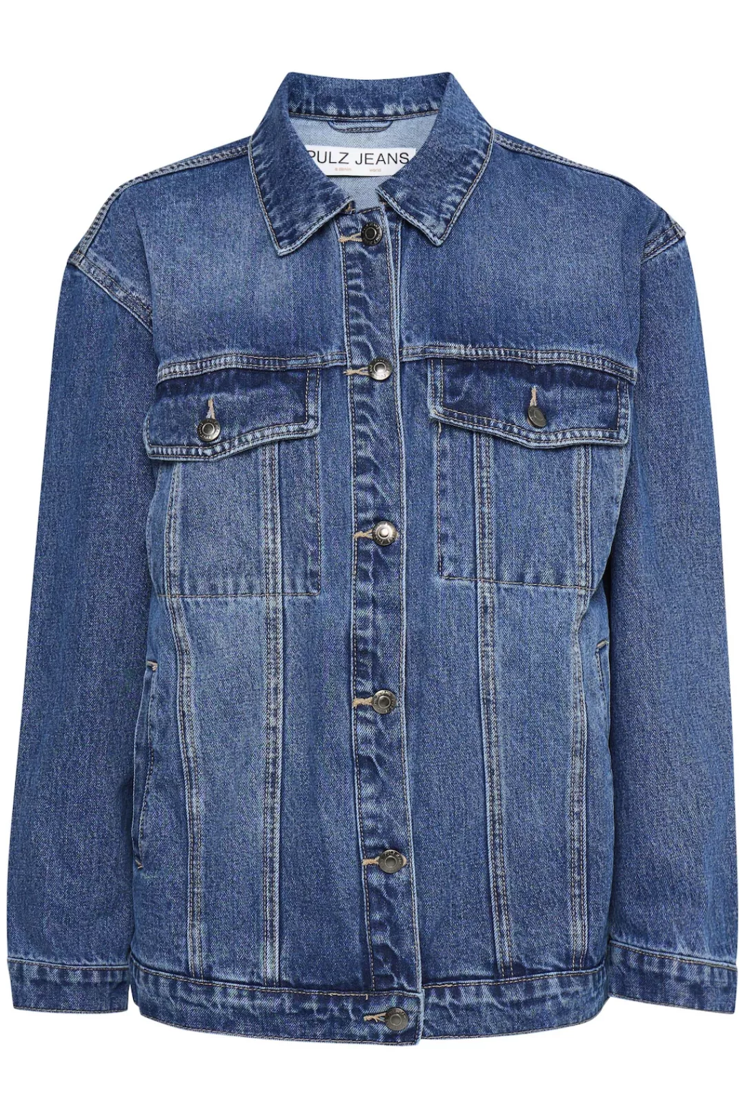 Pulz Jeans Jeansjacke "Jeansjacke PZALORA Denim Jacket", ohne Kapuze günstig online kaufen