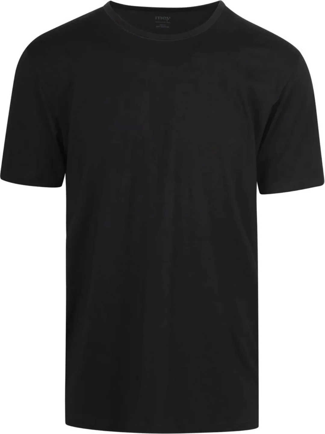 Mey Dry Cotton O-Ausschnitt T-Shirt Schwarz - Größe XL günstig online kaufen