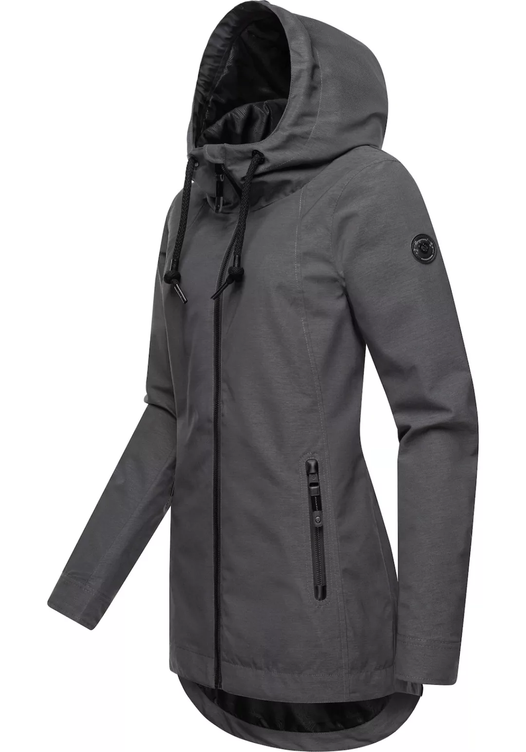 Ragwear Outdoorjacke "Zuzka", mit Kapuze, stylische Übergangsjacke mit groß günstig online kaufen