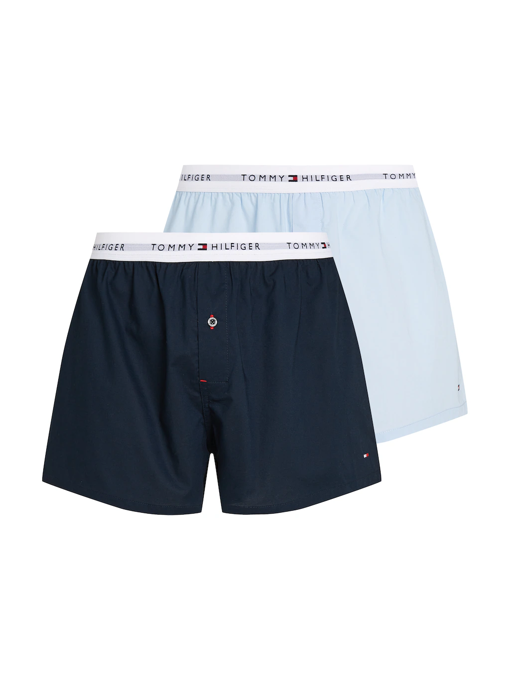 Tommy Hilfiger Underwear Webboxer "2P WOVEN BOXER", (Packung, 2 St., 2er), günstig online kaufen