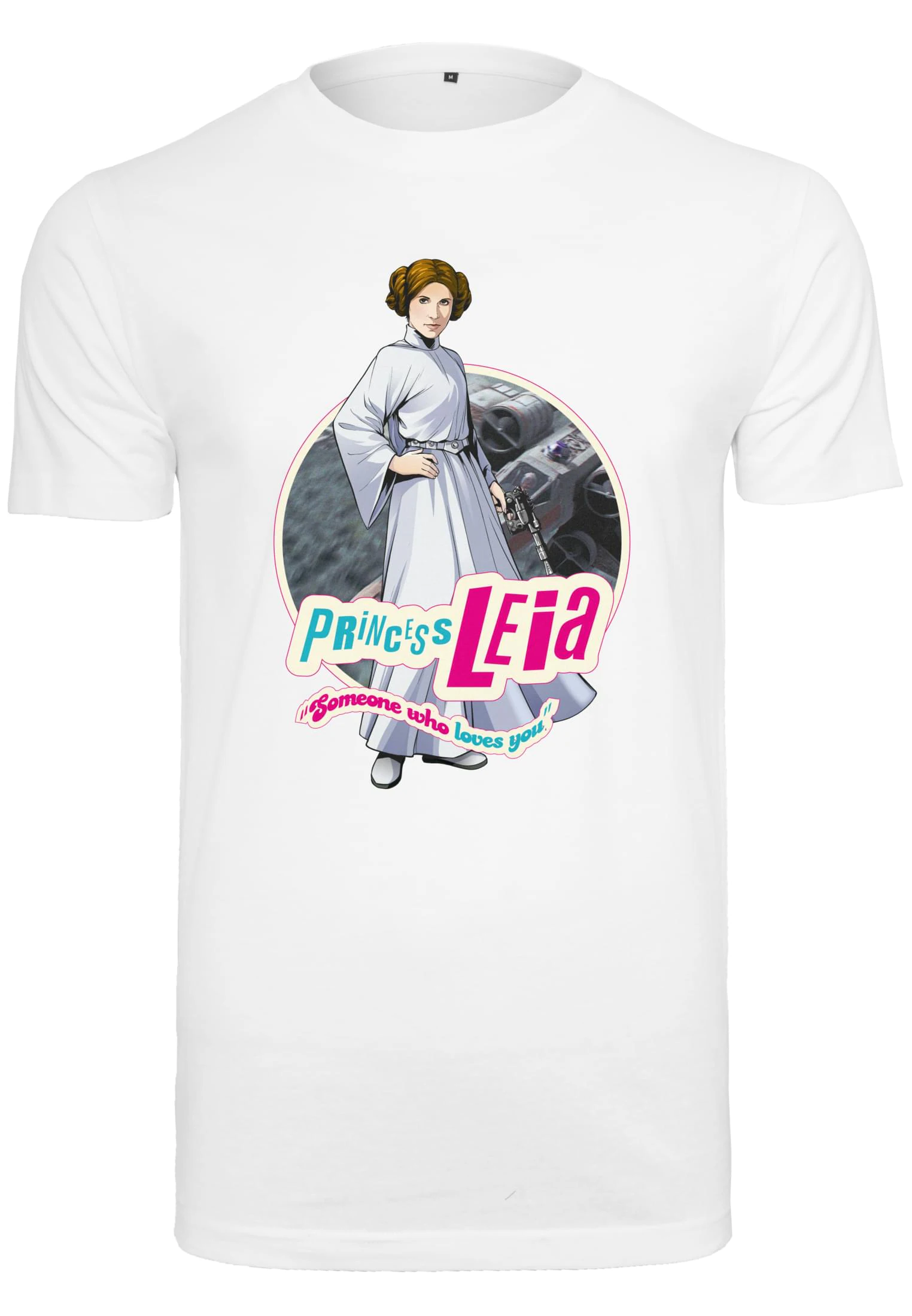 Merchcode T-Shirt "Merchcode Herren Star Wars Leia Logo Tee", (1 tlg.) günstig online kaufen