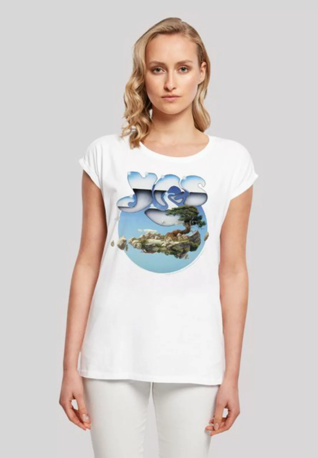 F4NT4STIC T-Shirt "YES Chrome Island", Premium Qualität günstig online kaufen