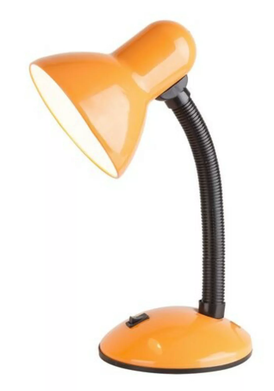 Schreibtischlampe Orange Metall E27 Dylan günstig online kaufen