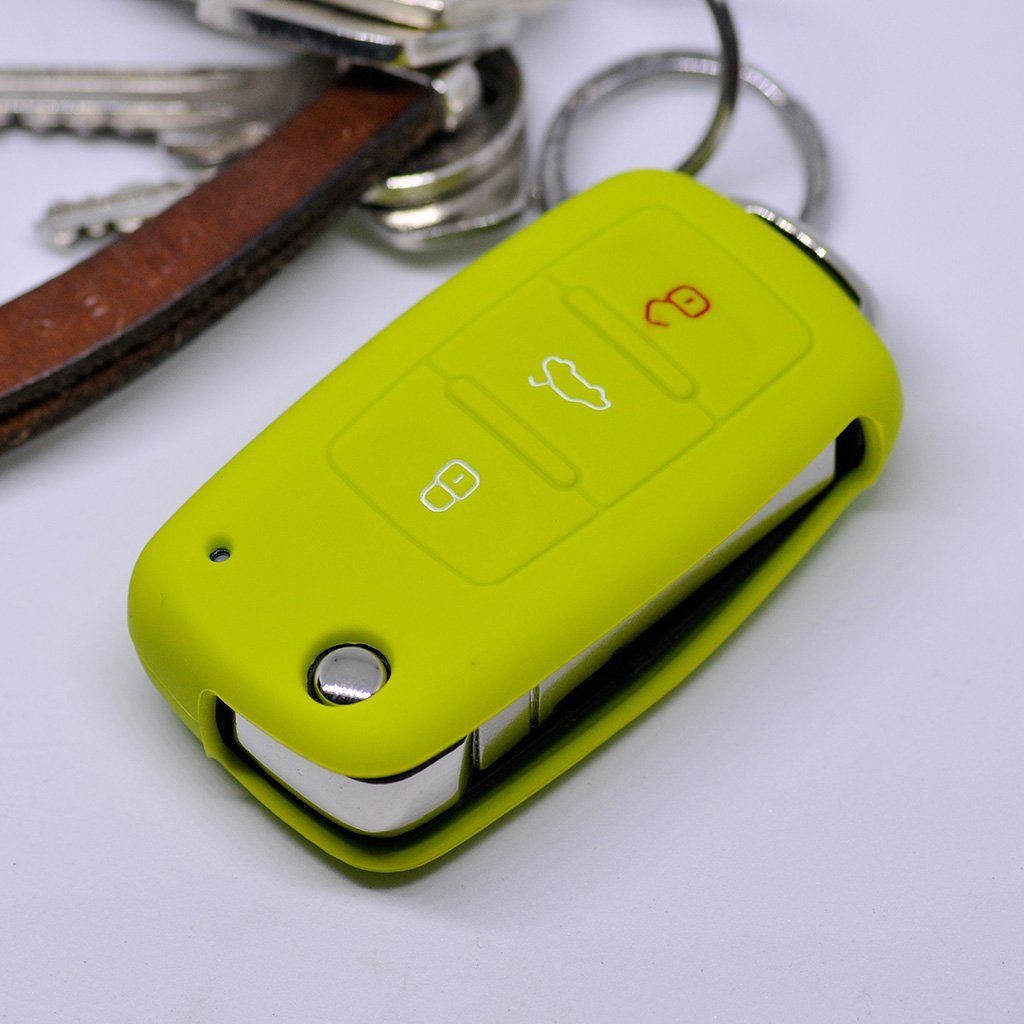 mt-key Schlüsseltasche Autoschlüssel Softcase Silikon Schutzhülle günstig online kaufen