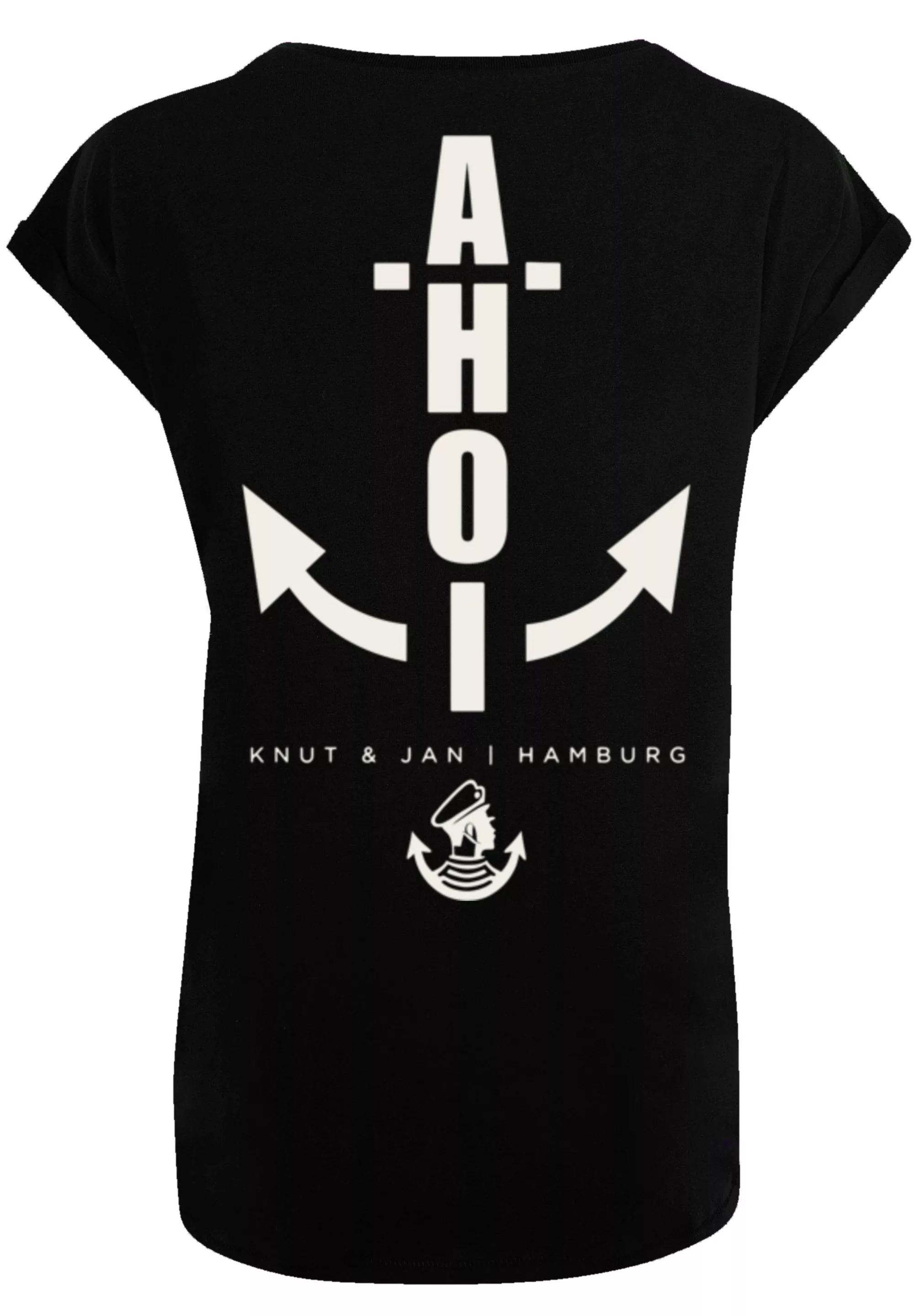 F4NT4STIC T-Shirt "Ahoi Anker Knut & Jan Hamburg" günstig online kaufen