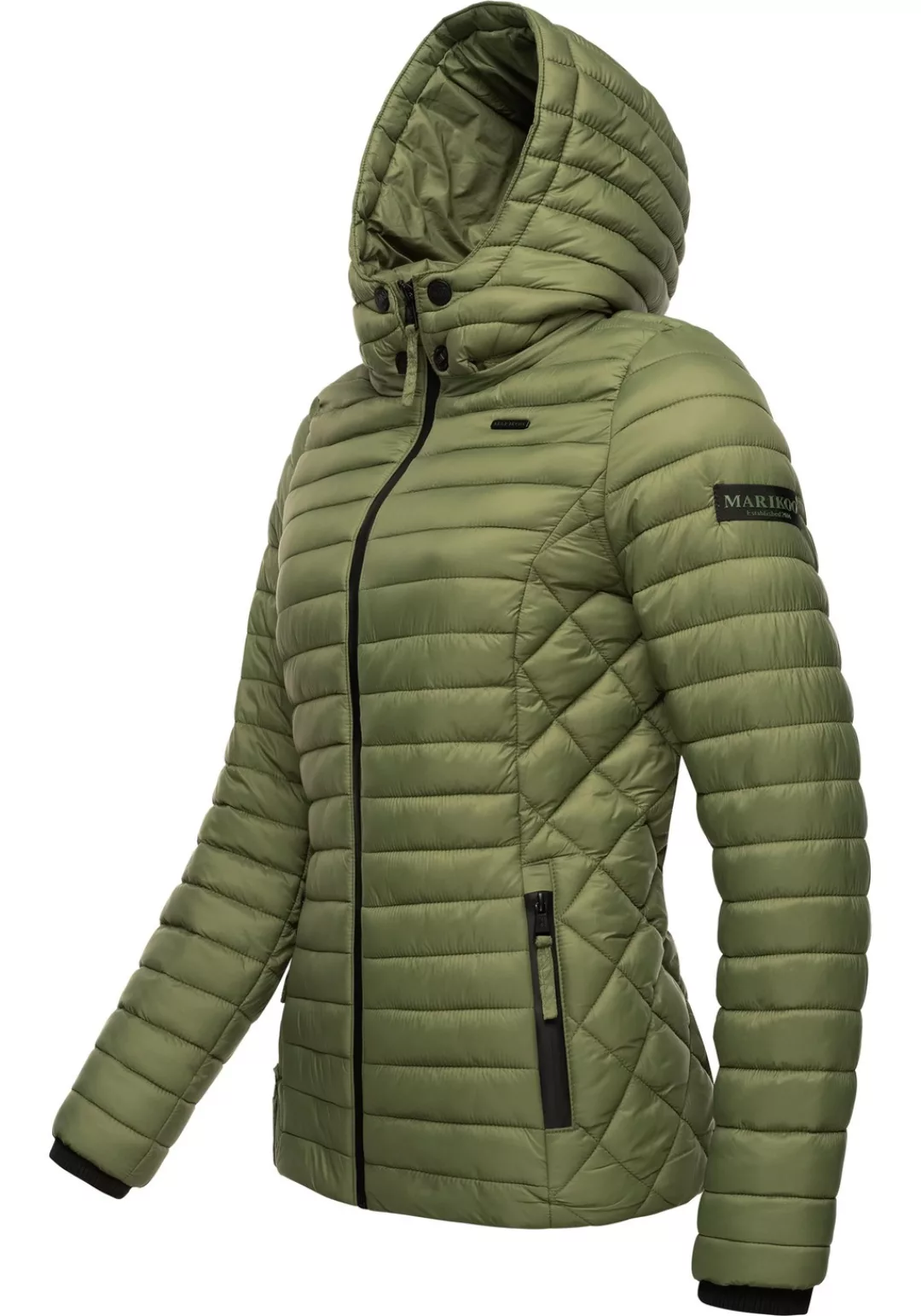 Marikoo Steppjacke "Samtpfote", mit Kapuze, ultraleichte Übergangsjacke mit günstig online kaufen