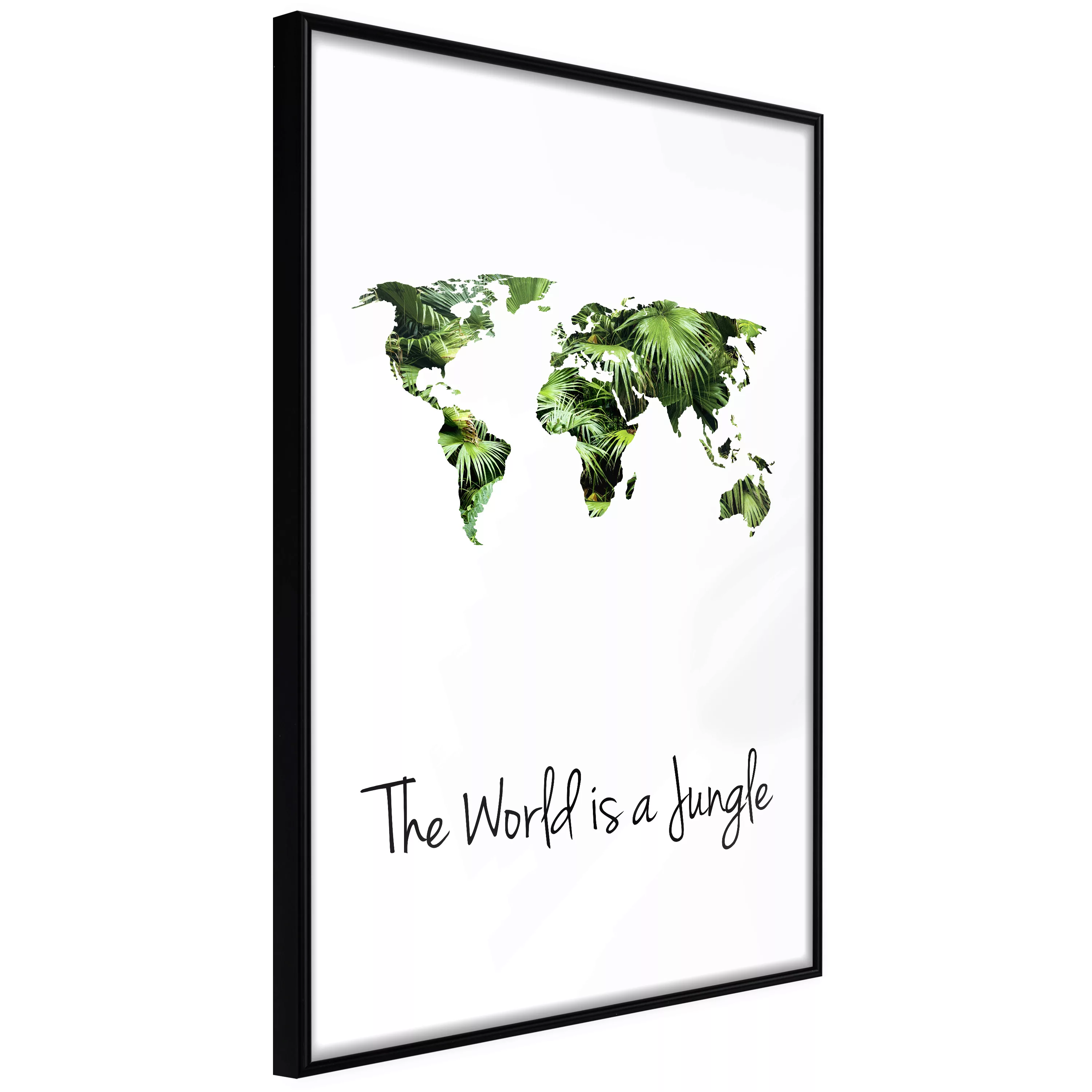 Poster - We Live In A Jungle günstig online kaufen