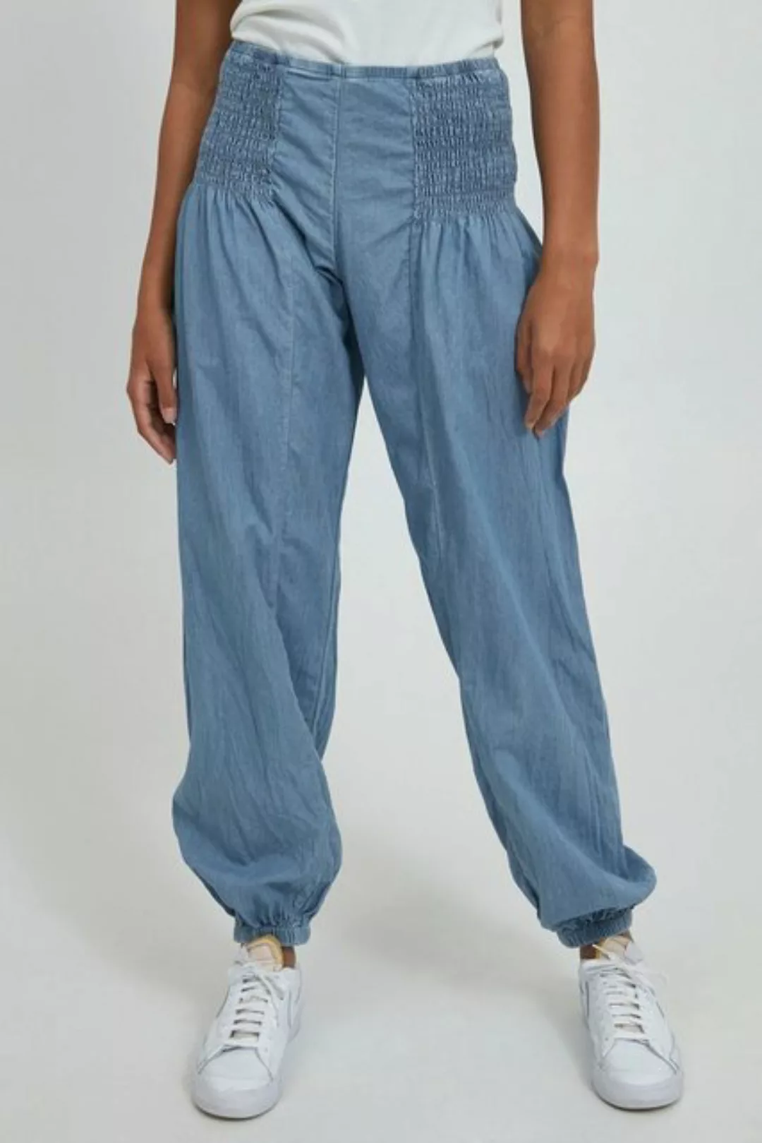 Pulz Jeans Schlupfhose PZJILL - 50200327 Weite Denim Hose mit elastischem B günstig online kaufen