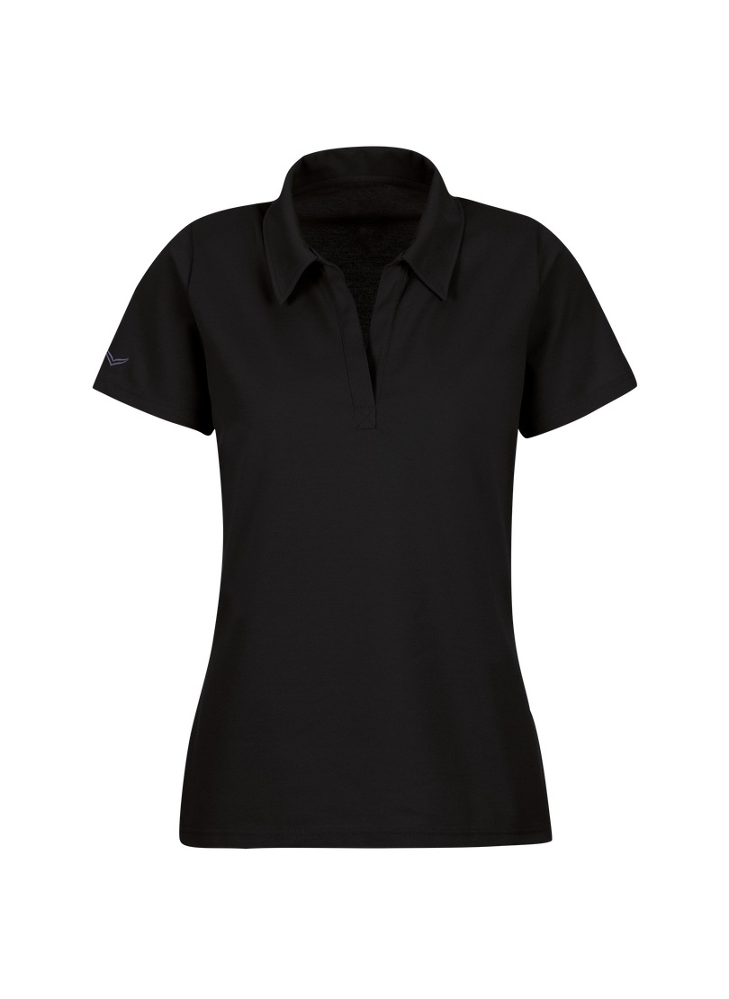 Trigema Poloshirt "TRIGEMA Poloshirt ohne Knopfleiste" günstig online kaufen