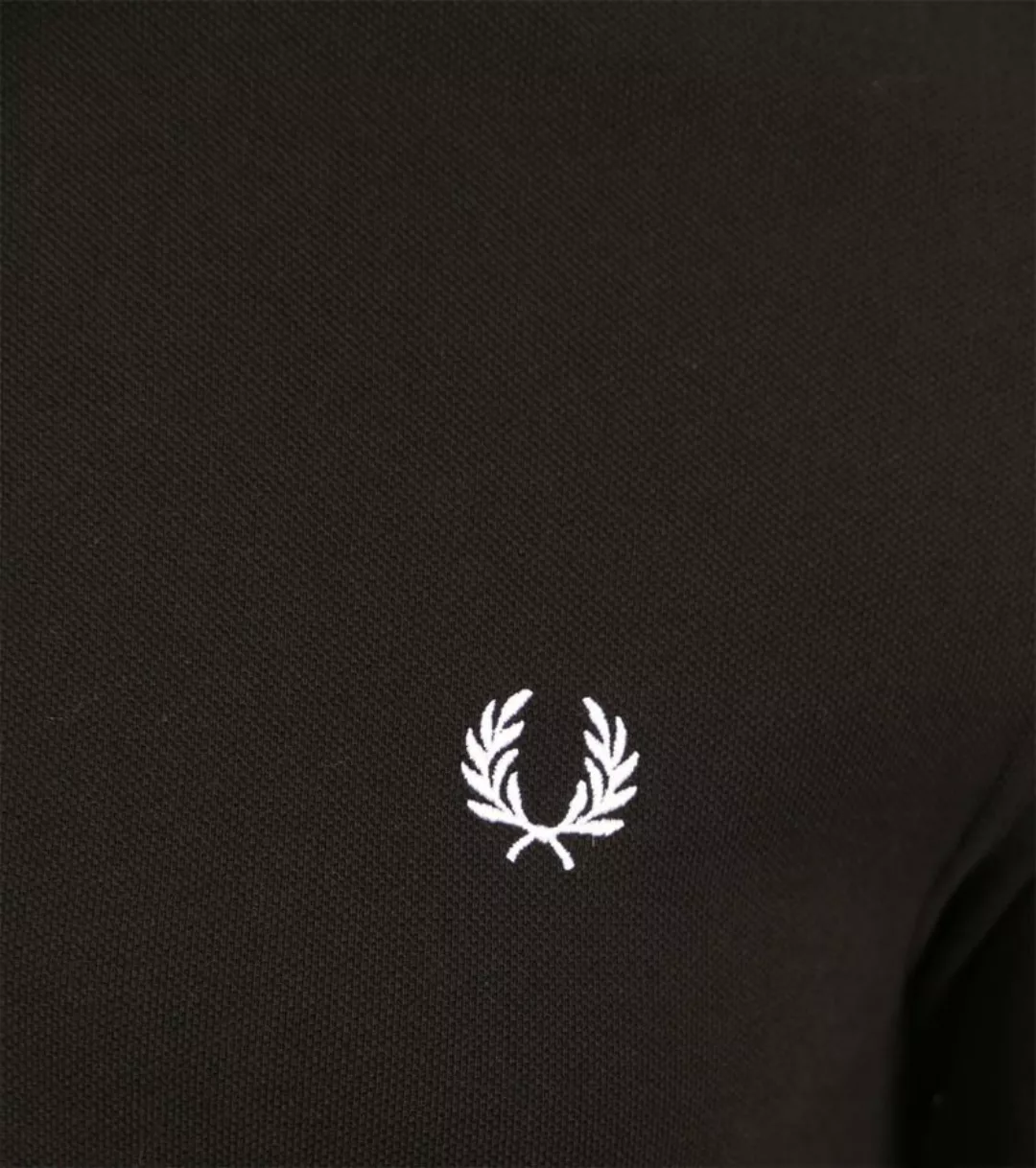 Fred Perry Langarm-Poloshirt Schwarz 350 - Größe 3XL günstig online kaufen