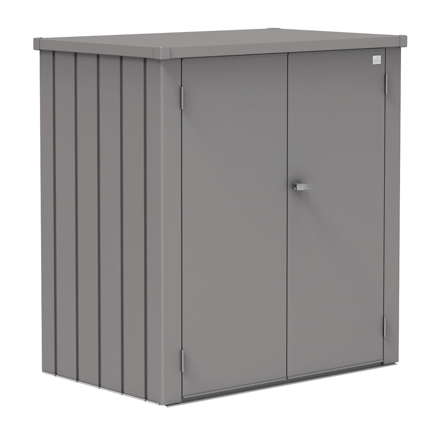 Biohort Terrassenschrank Romeo Gr. L Quarzgrau HxBxT: 140 cm x 132 cm x 87 günstig online kaufen