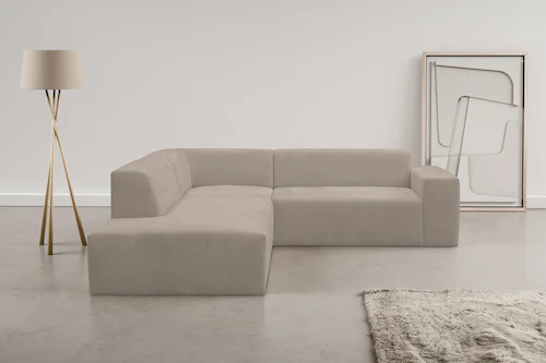 INOSIGN Ecksofa "Zeus-M", Curvy Trend Wohnlandschaft mit urbaner Optik günstig online kaufen