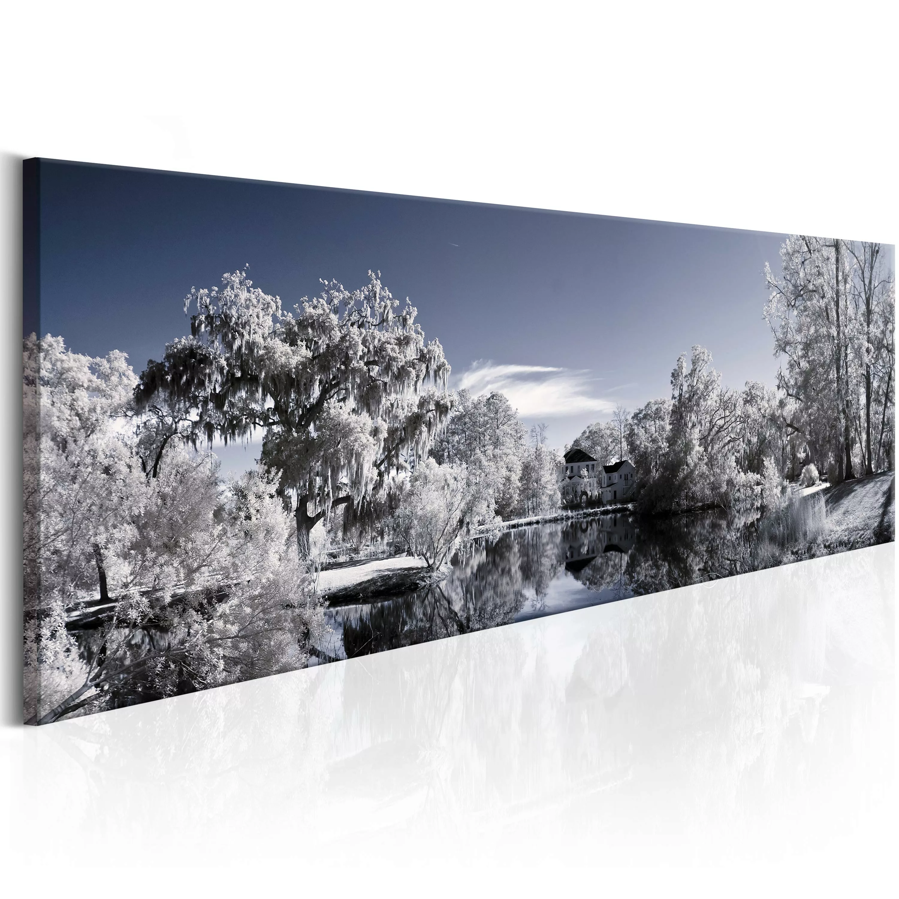 Wandbild - Wintry Lake günstig online kaufen