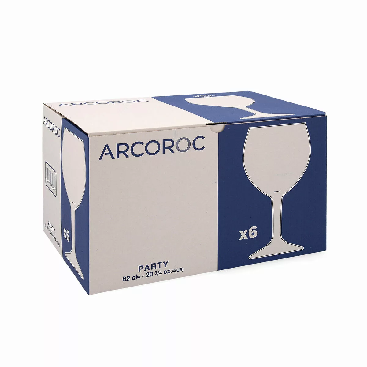 Gläsersatz Arcoroc Party 6 Stück Durchsichtig Glas 620 Ml günstig online kaufen