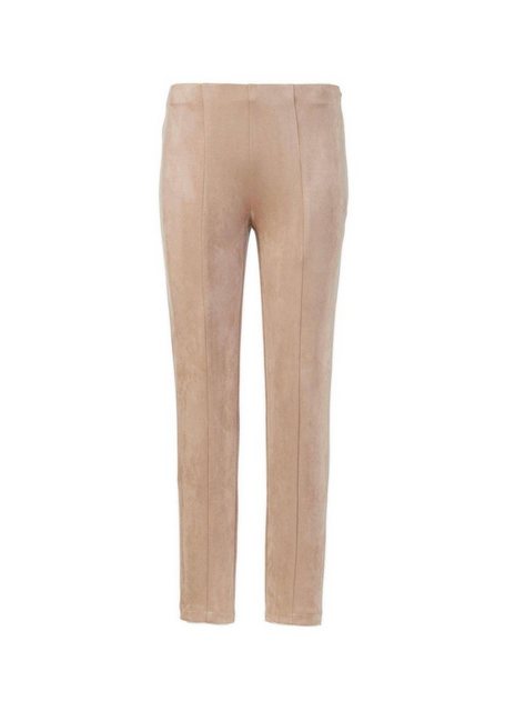 GOLDNER Stoffhose Moderne Leggings in trendigem Velourslederimitat günstig online kaufen