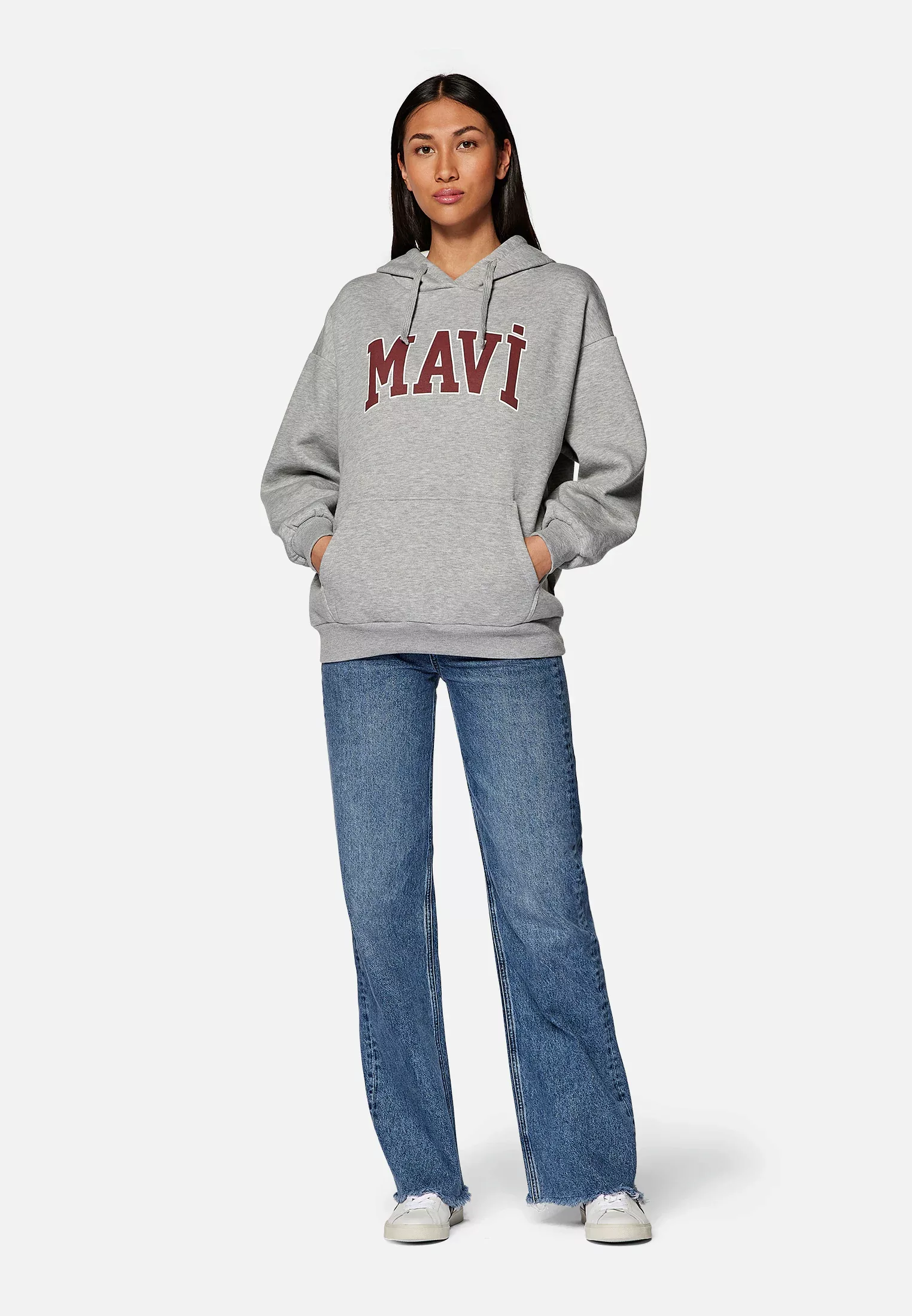 Mavi Kapuzenpullover "MAVI SWEATSHIRT", Hoodie mit Mavi Logo auf Brust günstig online kaufen