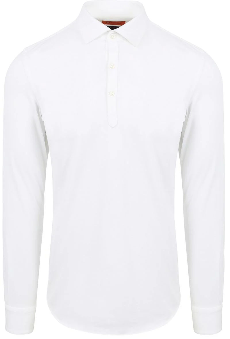 Suitable Camicia Poloshirt Weiß - Größe M günstig online kaufen